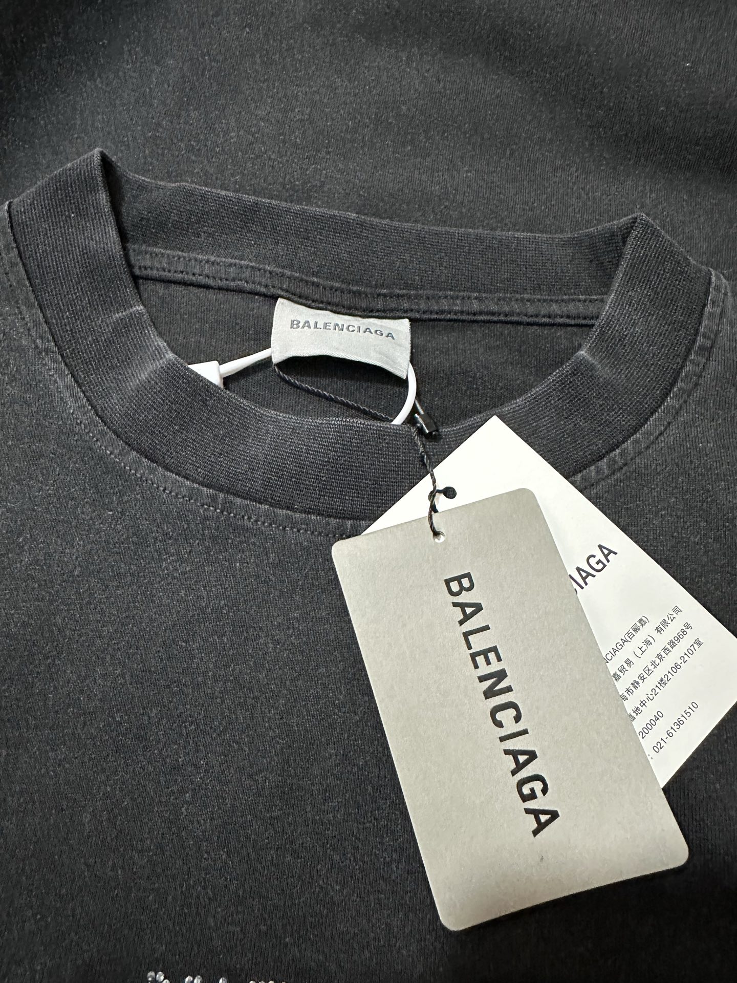 Cheap Balenciaga Long Sleeve T-Shirts in 217878, $30 USD- [IB217878] - Replica Balenciaga Long Sleeve T-Shirts