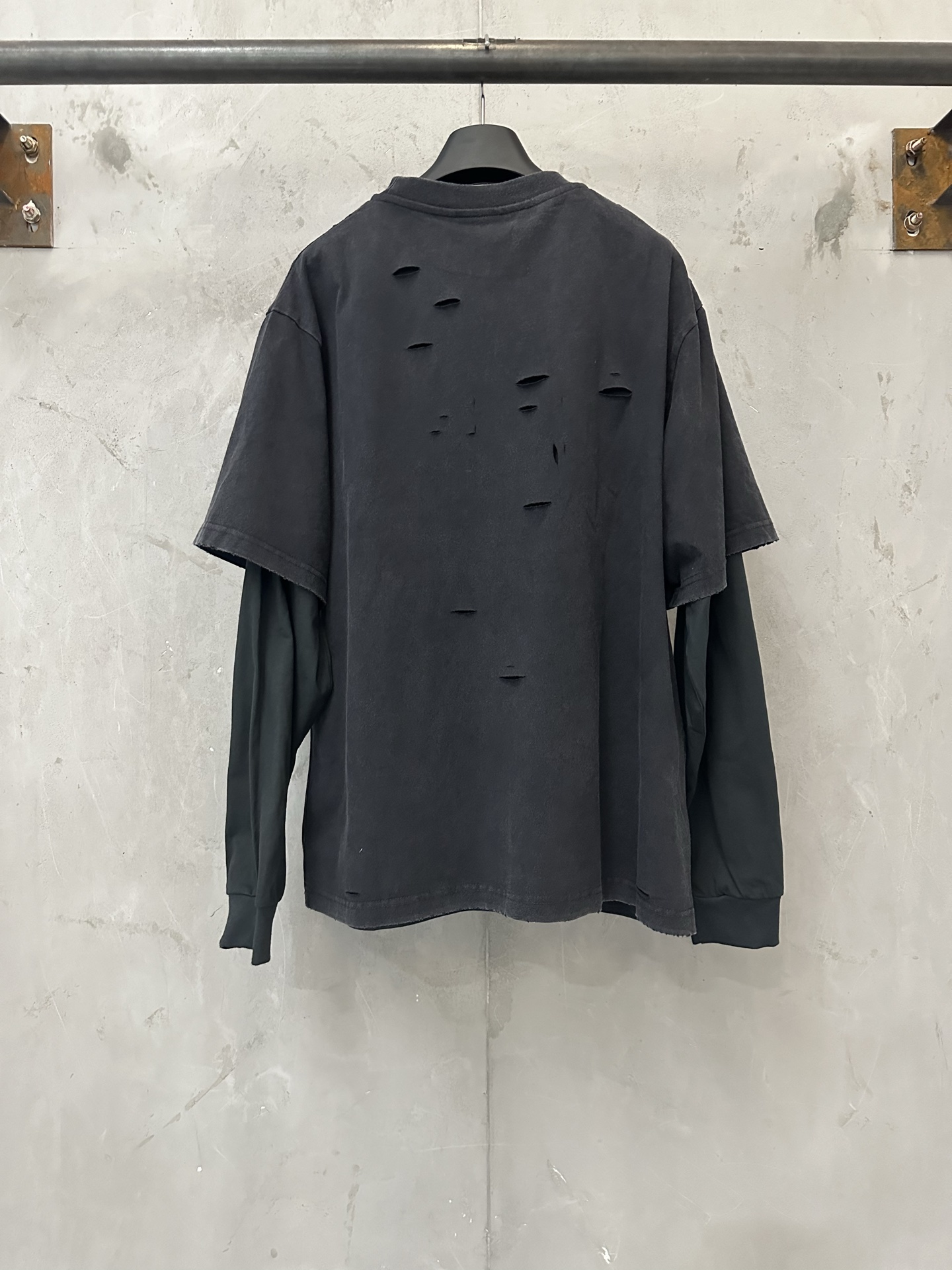 Cheap Balenciaga Long Sleeve T-Shirts in 217883, $50 USD- [IB217883] - Replica Balenciaga Long Sleeve T-Shirts