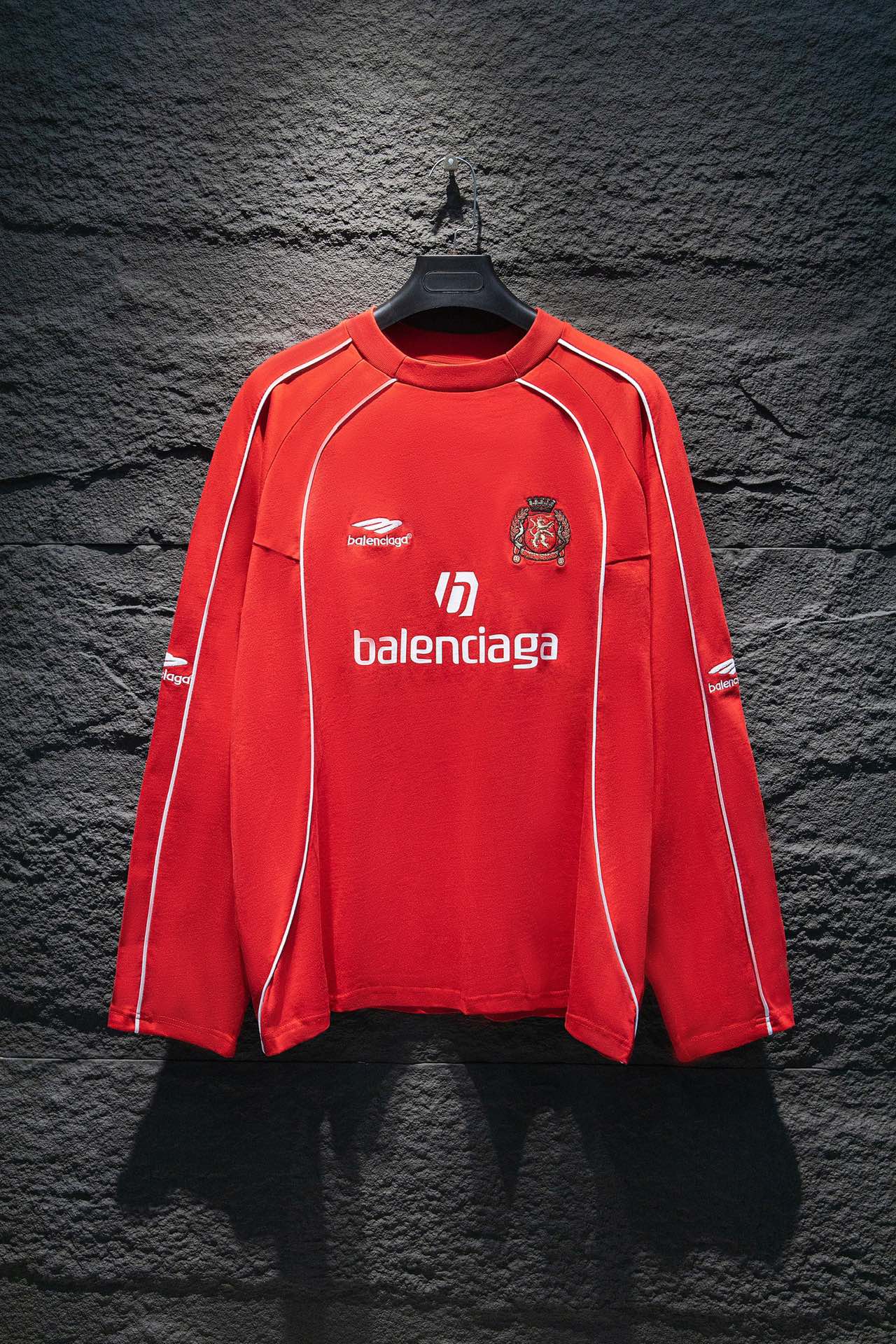 Cheap Balenciaga Long Sleeve T-Shirts in 217888, $50 USD- [IB217888] - Replica Balenciaga Long Sleeve T-Shirts