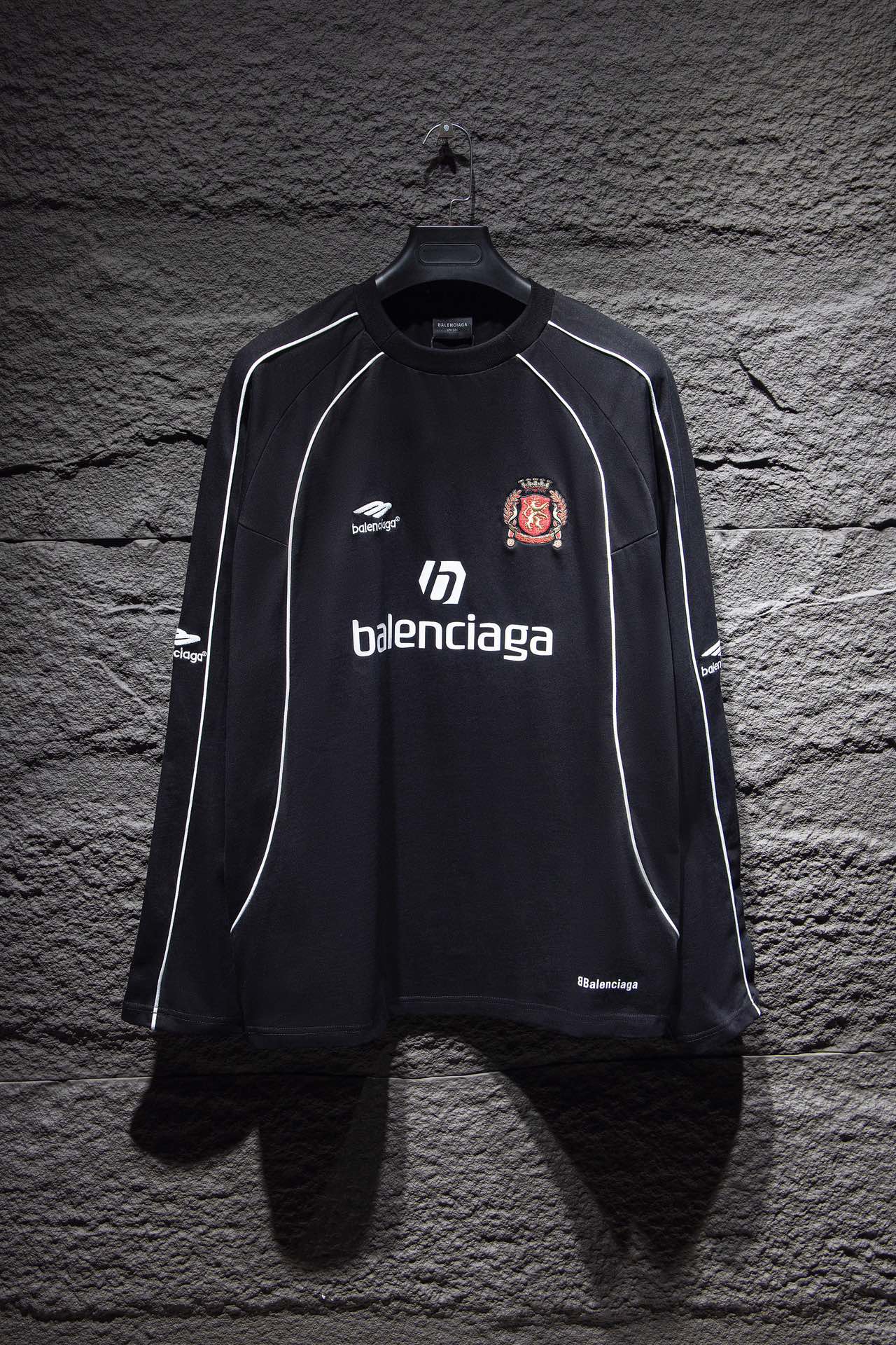 Cheap Balenciaga Long Sleeve T-Shirts in 217889, $50 USD- [IB217889] - Replica Balenciaga Long Sleeve T-Shirts