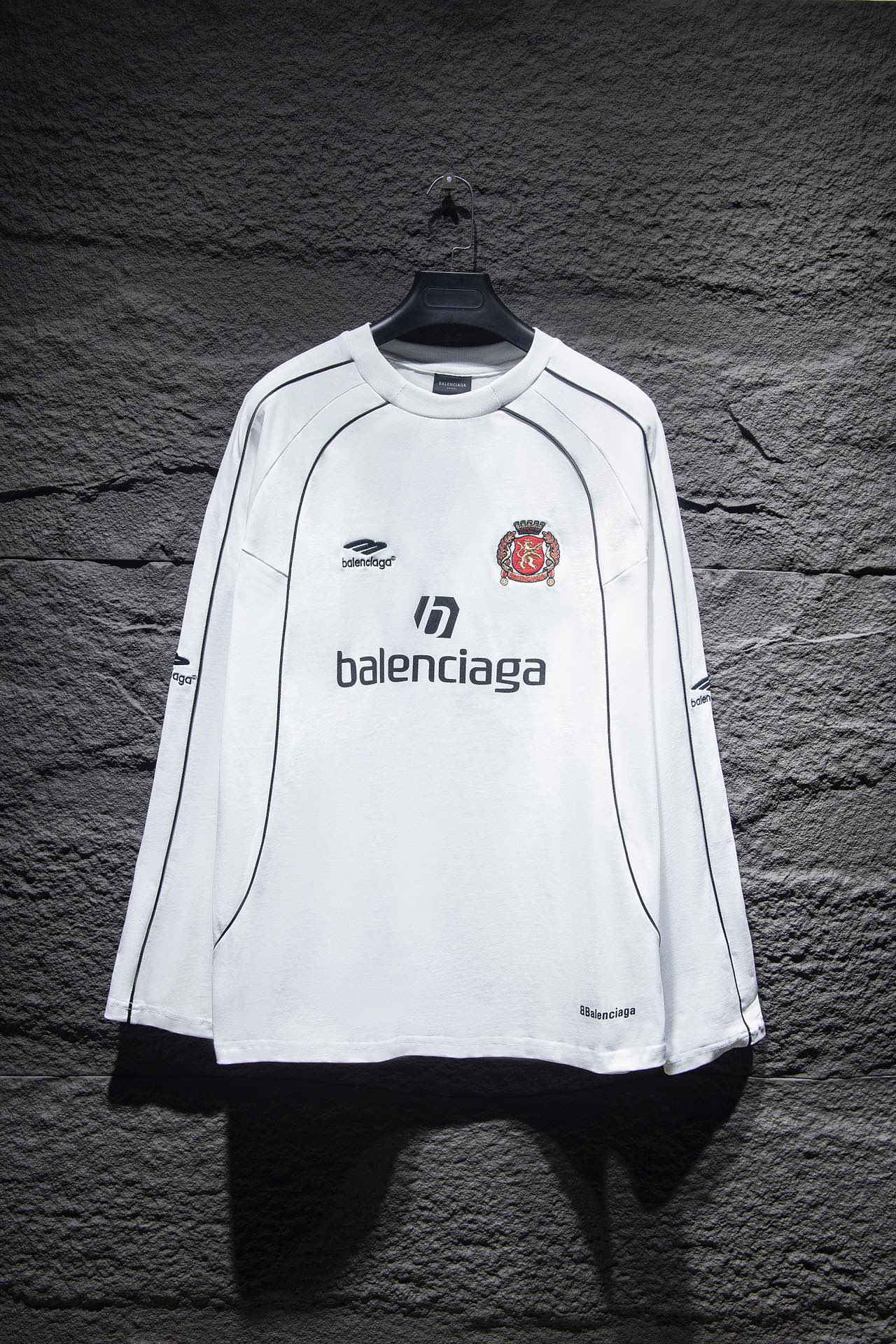 Cheap Balenciaga Long Sleeve T-Shirts in 217891, $50 USD- [IB217891] - Replica Balenciaga Long Sleeve T-Shirts