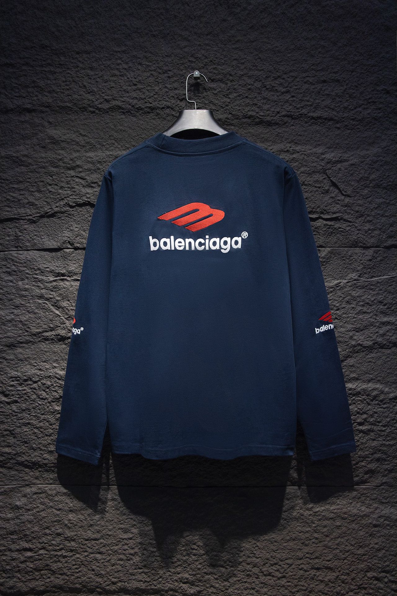 Cheap Balenciaga Long Sleeve T-Shirts in 217892, $30 USD- [IB217892] - Replica Balenciaga Long Sleeve T-Shirts