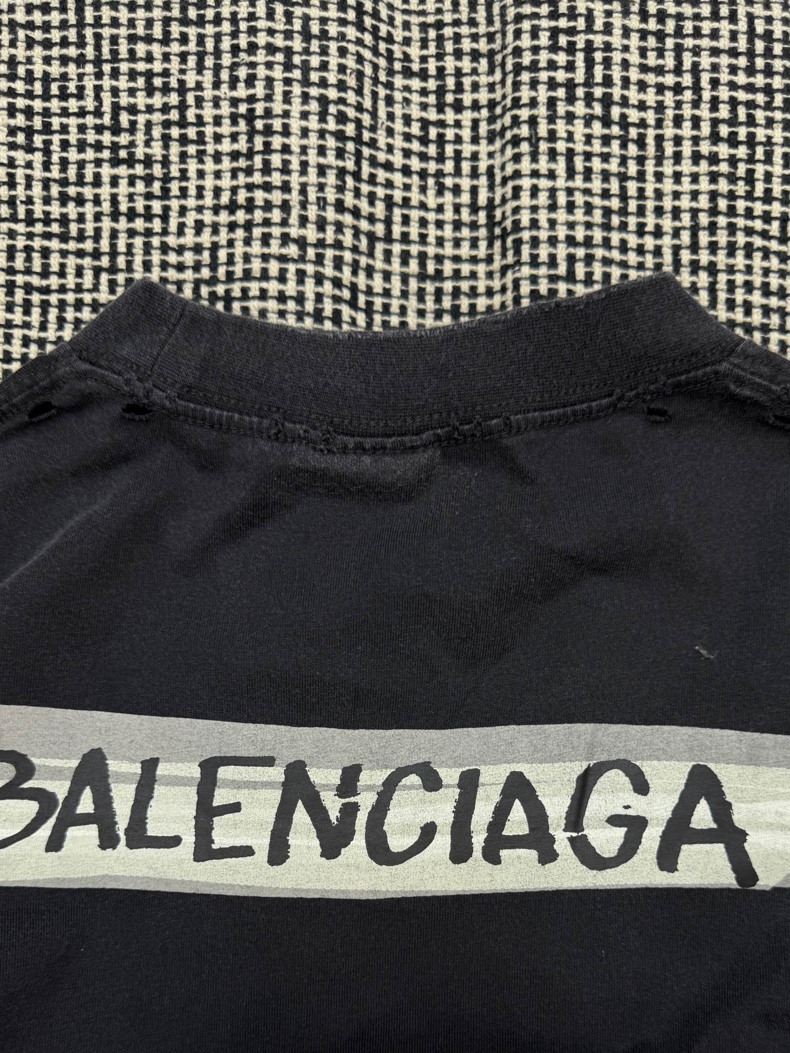 Cheap Balenciaga Long Sleeve T-Shirts in 217914, $40 USD- [IB217914] - Replica Balenciaga Long Sleeve T-Shirts