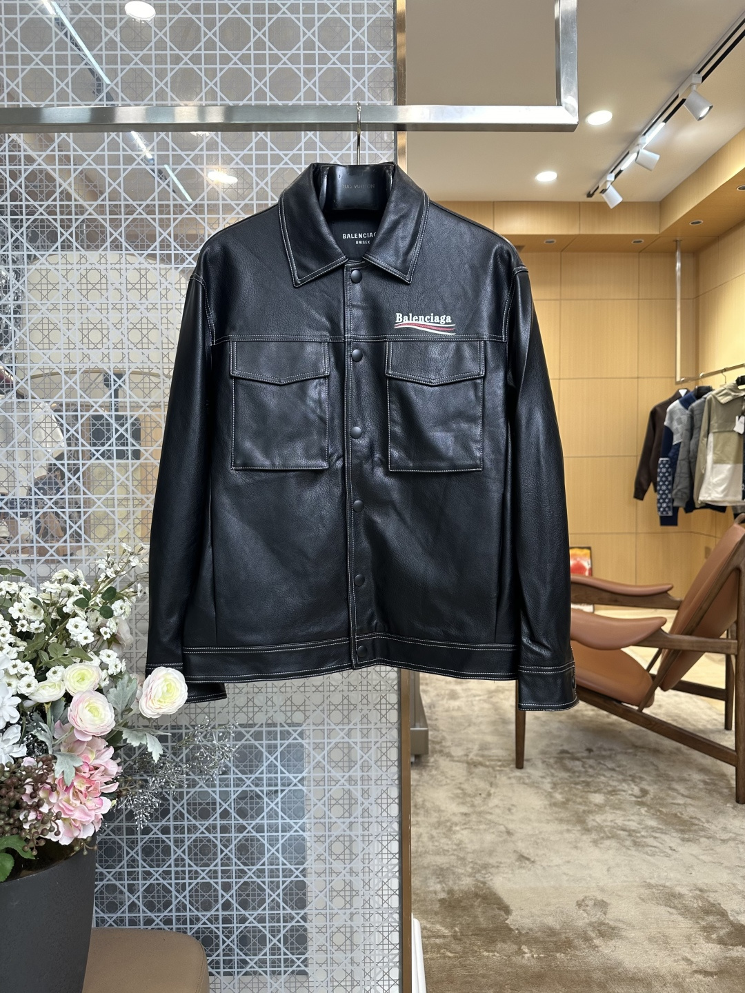 Cheap Balenciaga Jackets for Men in 217951, $105 USD- [IB217951] - Replica Balenciaga Jackets for Men