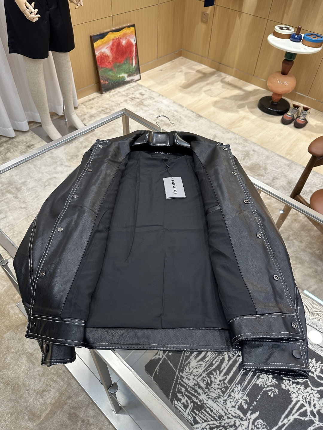 Cheap Balenciaga Jackets for Men in 217951, $105 USD- [IB217951] - Replica Balenciaga Jackets for Men
