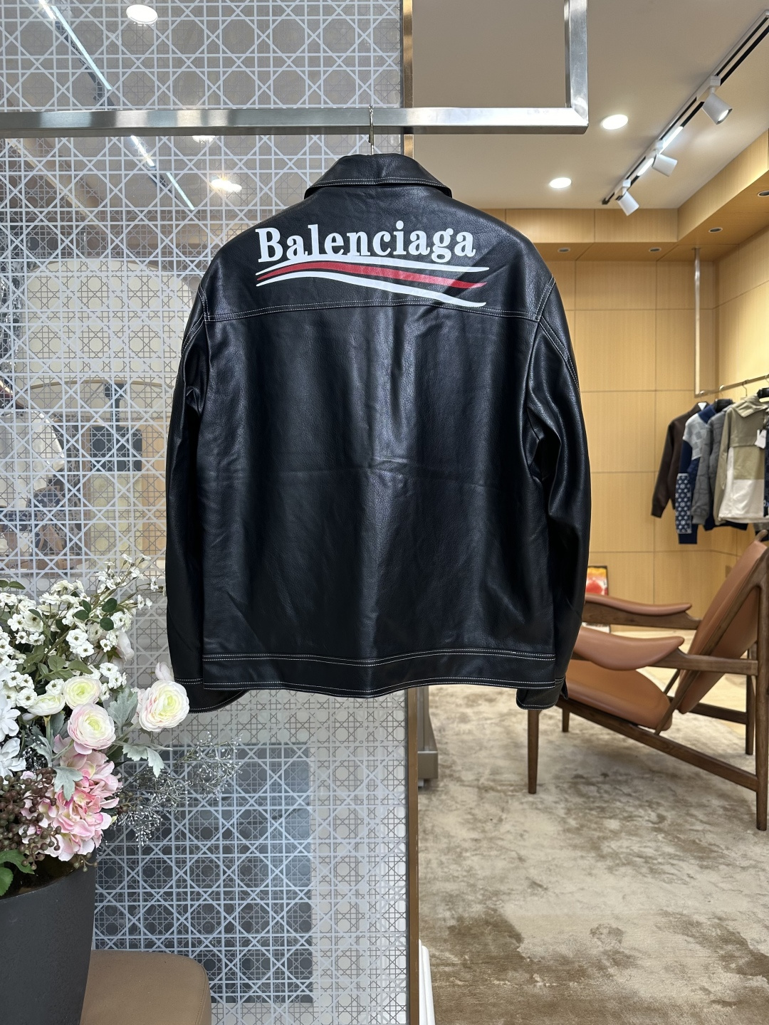 Cheap Balenciaga Jackets for Men in 217951, $105 USD- [IB217951] - Replica Balenciaga Jackets for Men