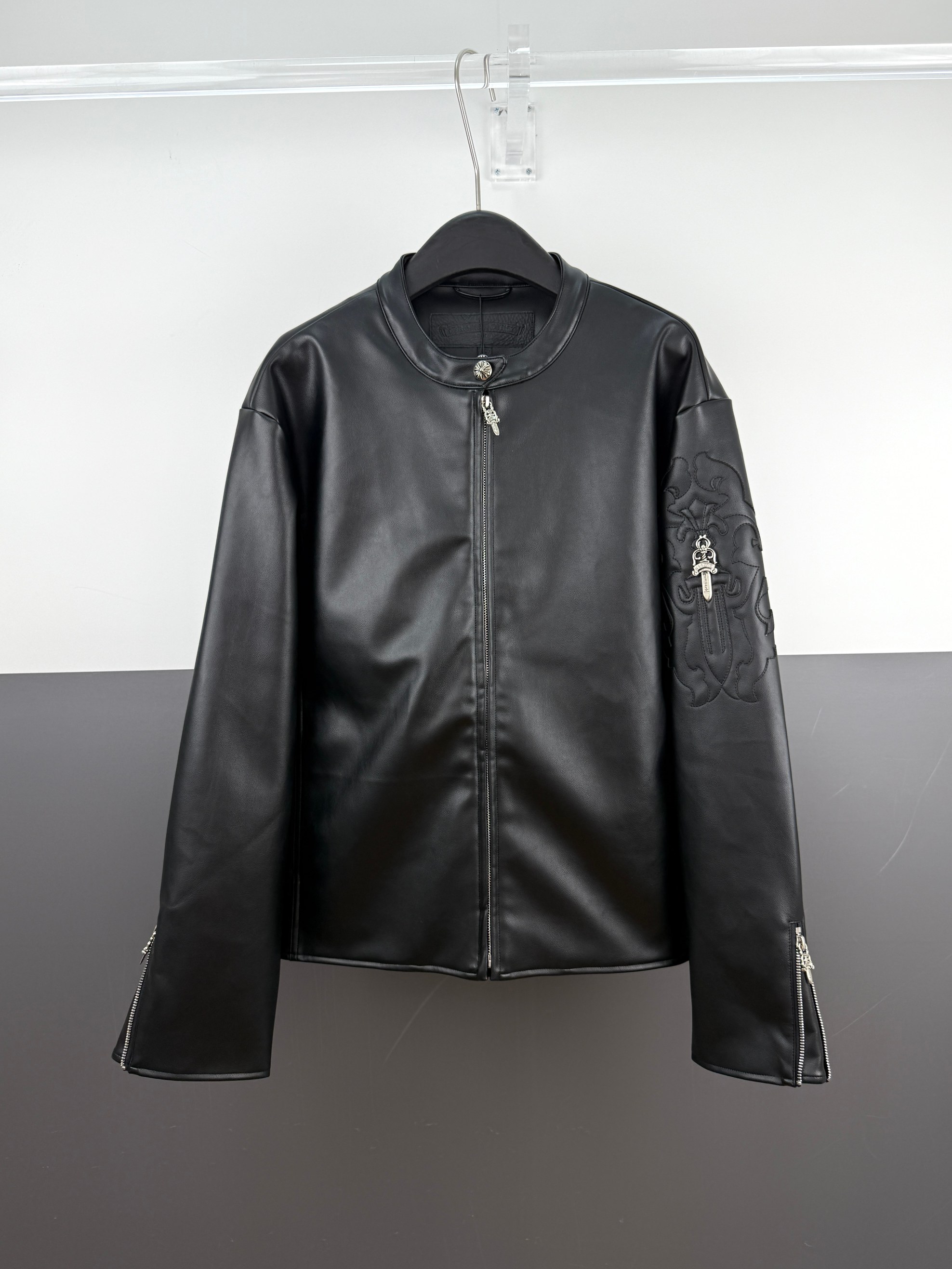 Cheap Chrome Hearts Jackets in 217983, $130 USD- [IB217983] - Replica Chrome Hearts Jackets