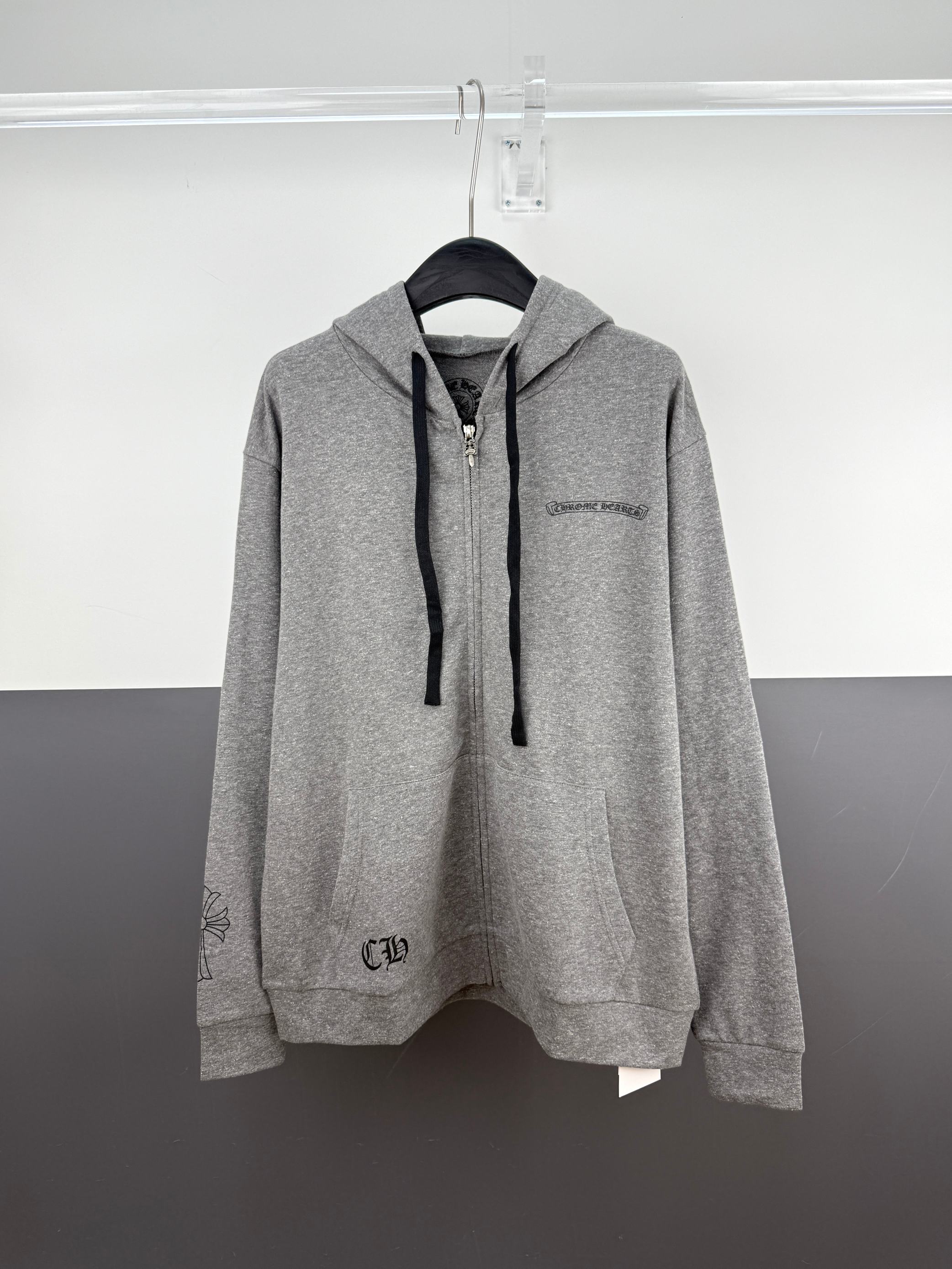 Cheap Chrome hearts Hoody in 217985, $65 USD- [IB217985] - Replica Chrome hearts Hoody