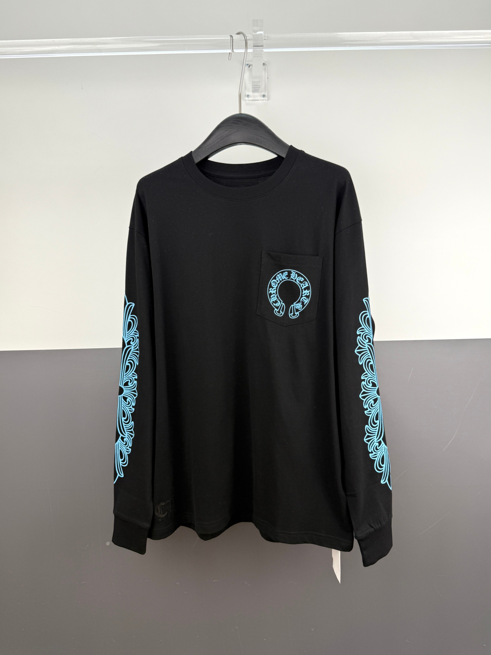 Cheap Chrome Hearts Long-Sleeved T-shirts in 217988, $45 USD- [IB217988] - Replica Chrome Hearts Long-Sleeved T-shirts