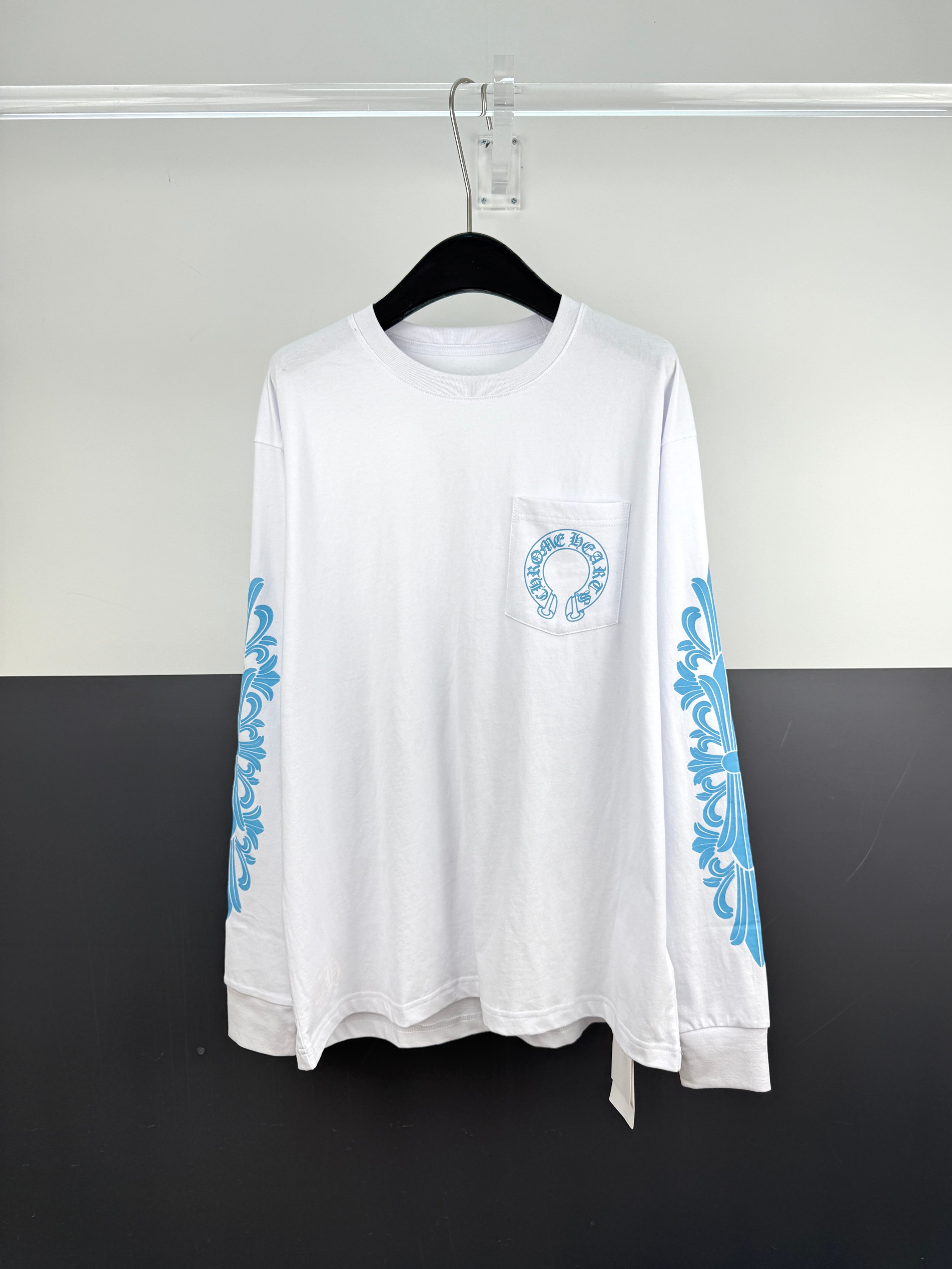 Cheap Chrome Hearts Long-Sleeved T-shirts in 217989, $45 USD- [IB217989] - Replica Chrome Hearts Long-Sleeved T-shirts