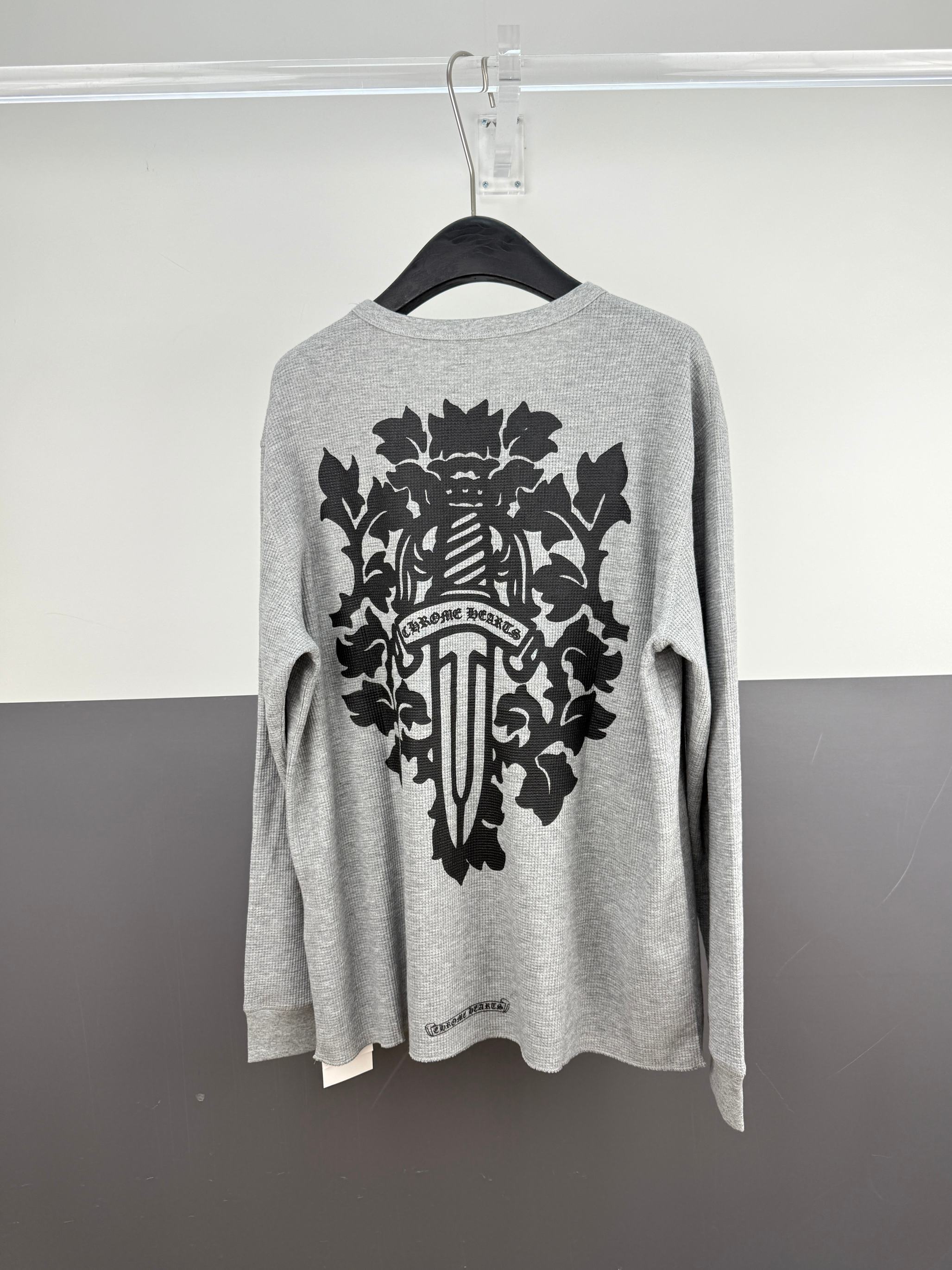 Cheap Chrome Hearts Long-Sleeved T-shirts in 217990, $45 USD- [IB217990] - Replica Chrome Hearts Long-Sleeved T-shirts