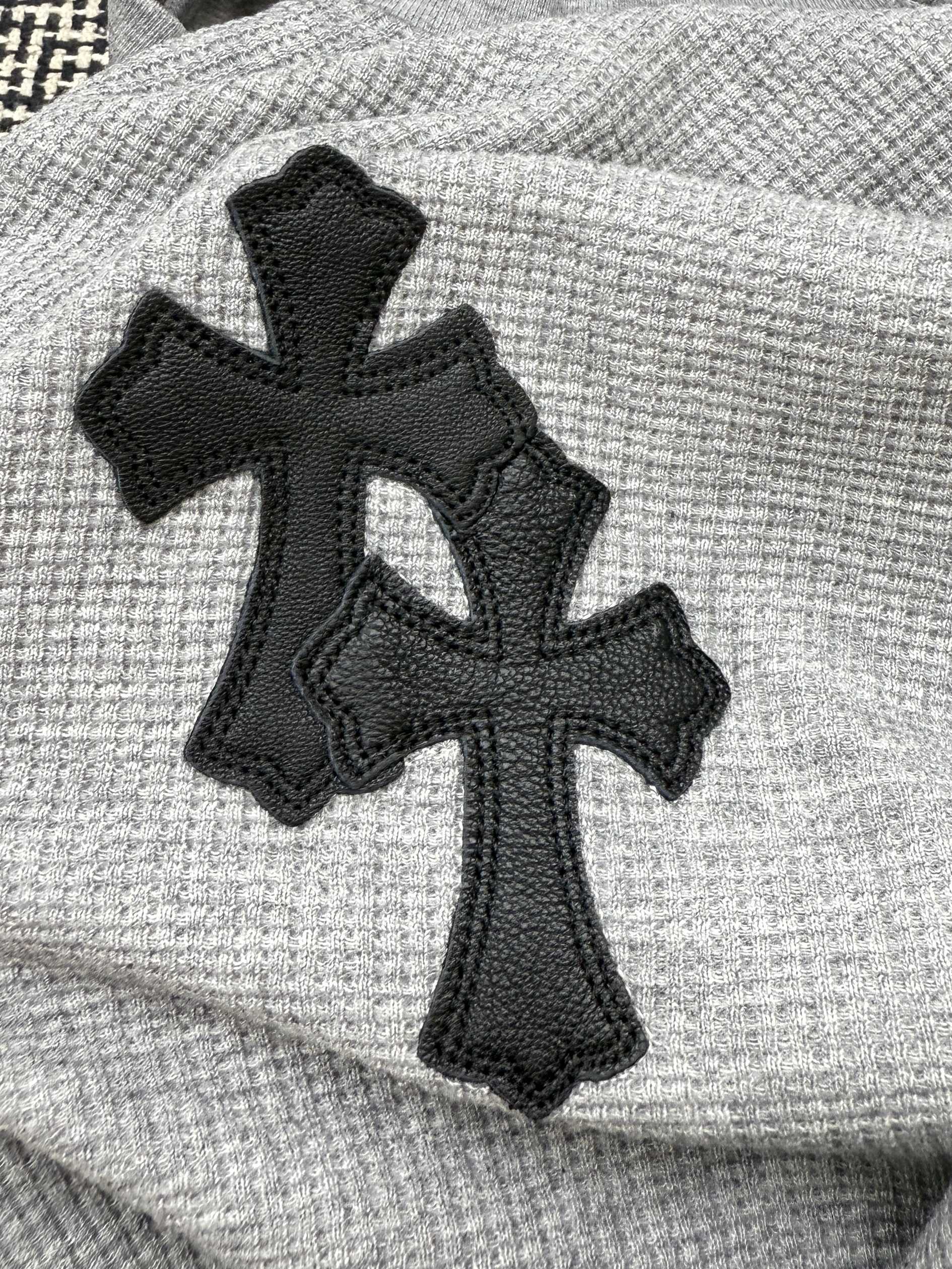 Cheap Chrome Hearts Long-Sleeved T-shirts in 217992, $45 USD- [IB217992] - Replica Chrome Hearts Long-Sleeved T-shirts