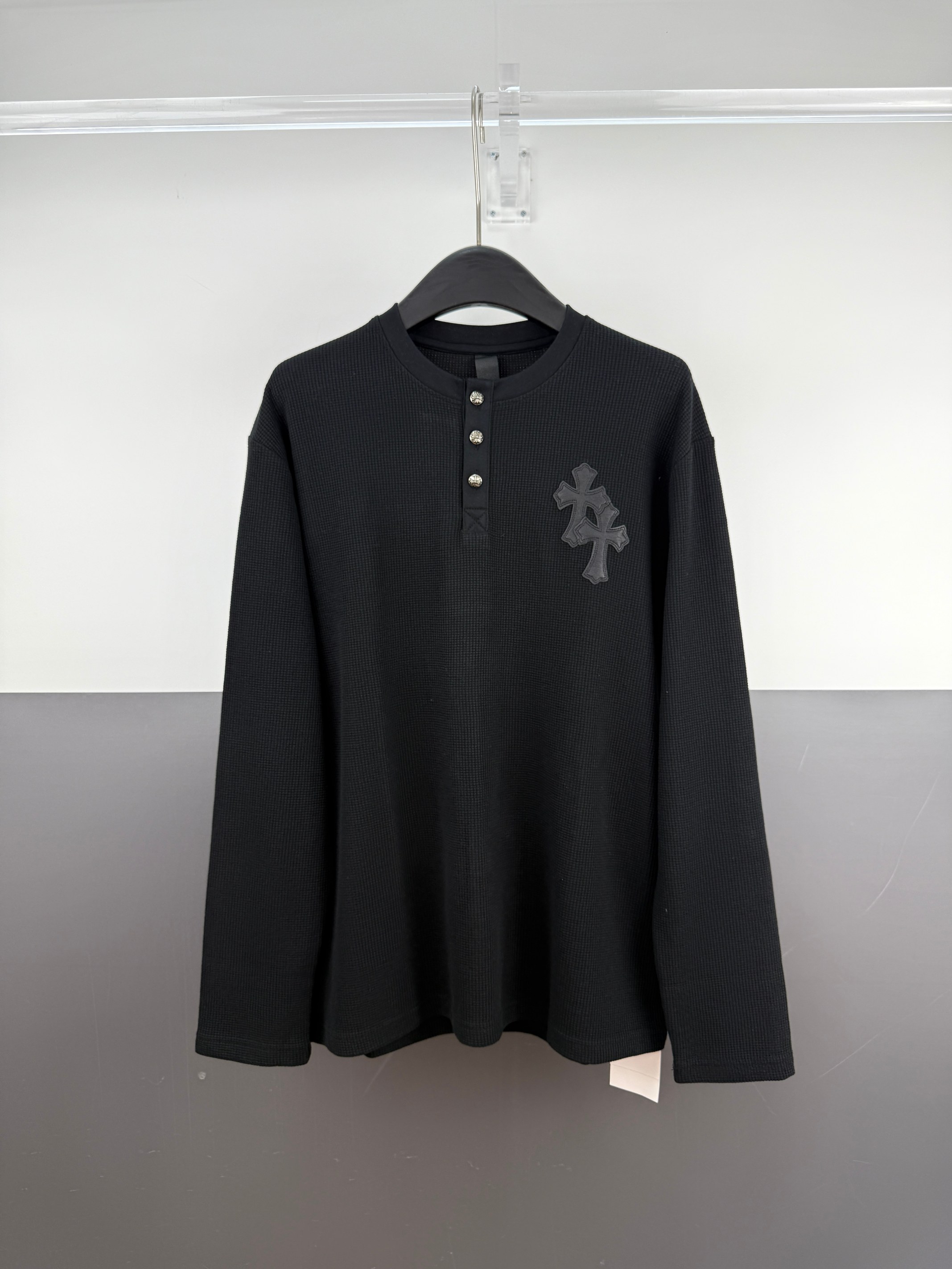 Cheap Chrome Hearts Long-Sleeved T-shirts in 217993, $45 USD- [IB217993] - Replica Chrome Hearts Long-Sleeved T-shirts
