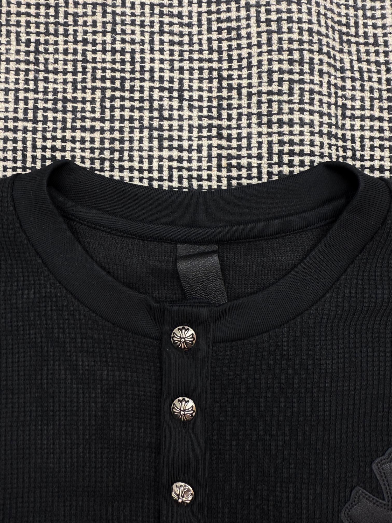 Cheap Chrome Hearts Long-Sleeved T-shirts in 217993, $45 USD- [IB217993] - Replica Chrome Hearts Long-Sleeved T-shirts