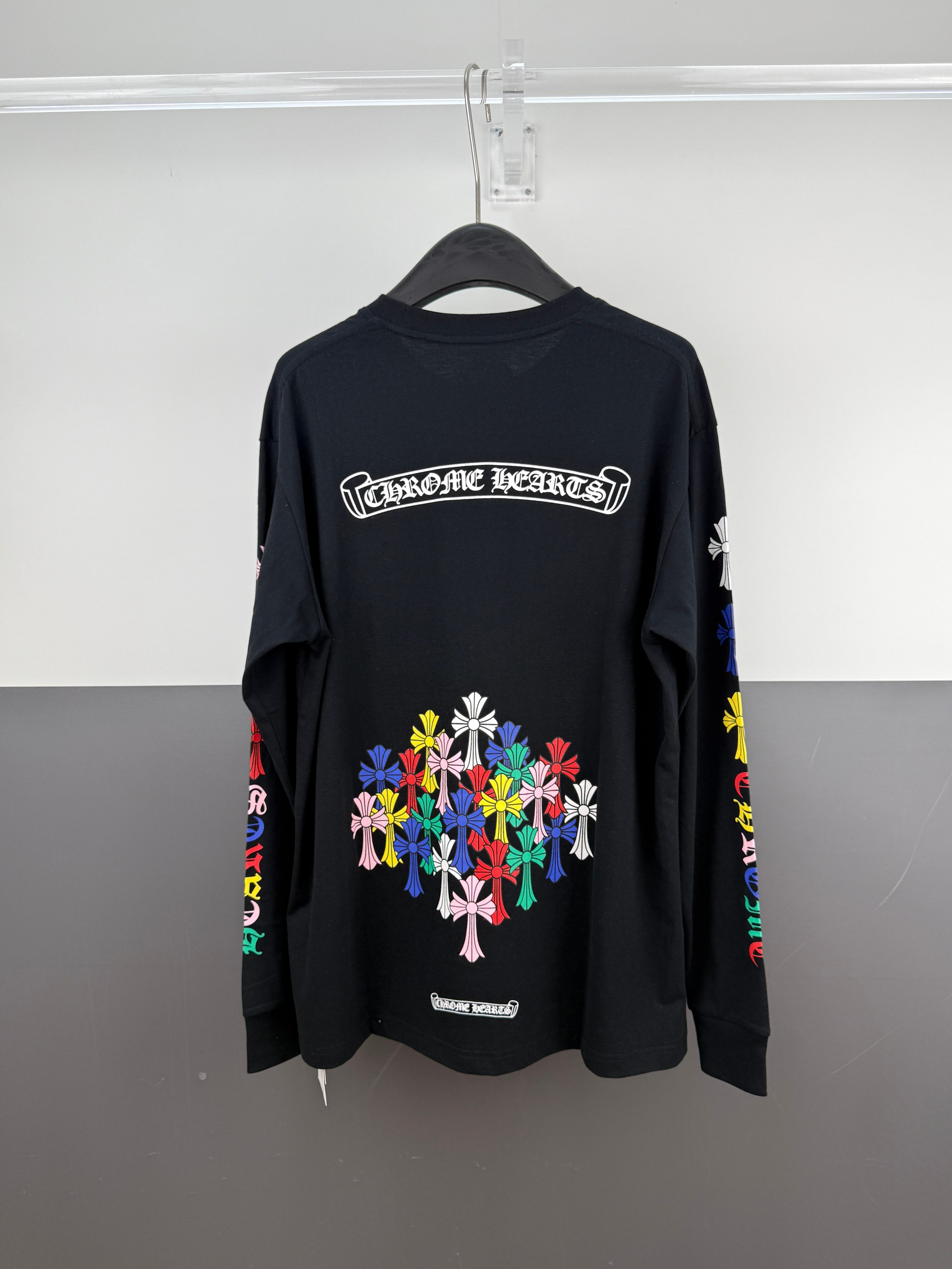 Cheap Chrome Hearts Long-Sleeved T-shirts in 217994, $45 USD- [IB217994] - Replica Chrome Hearts Long-Sleeved T-shirts