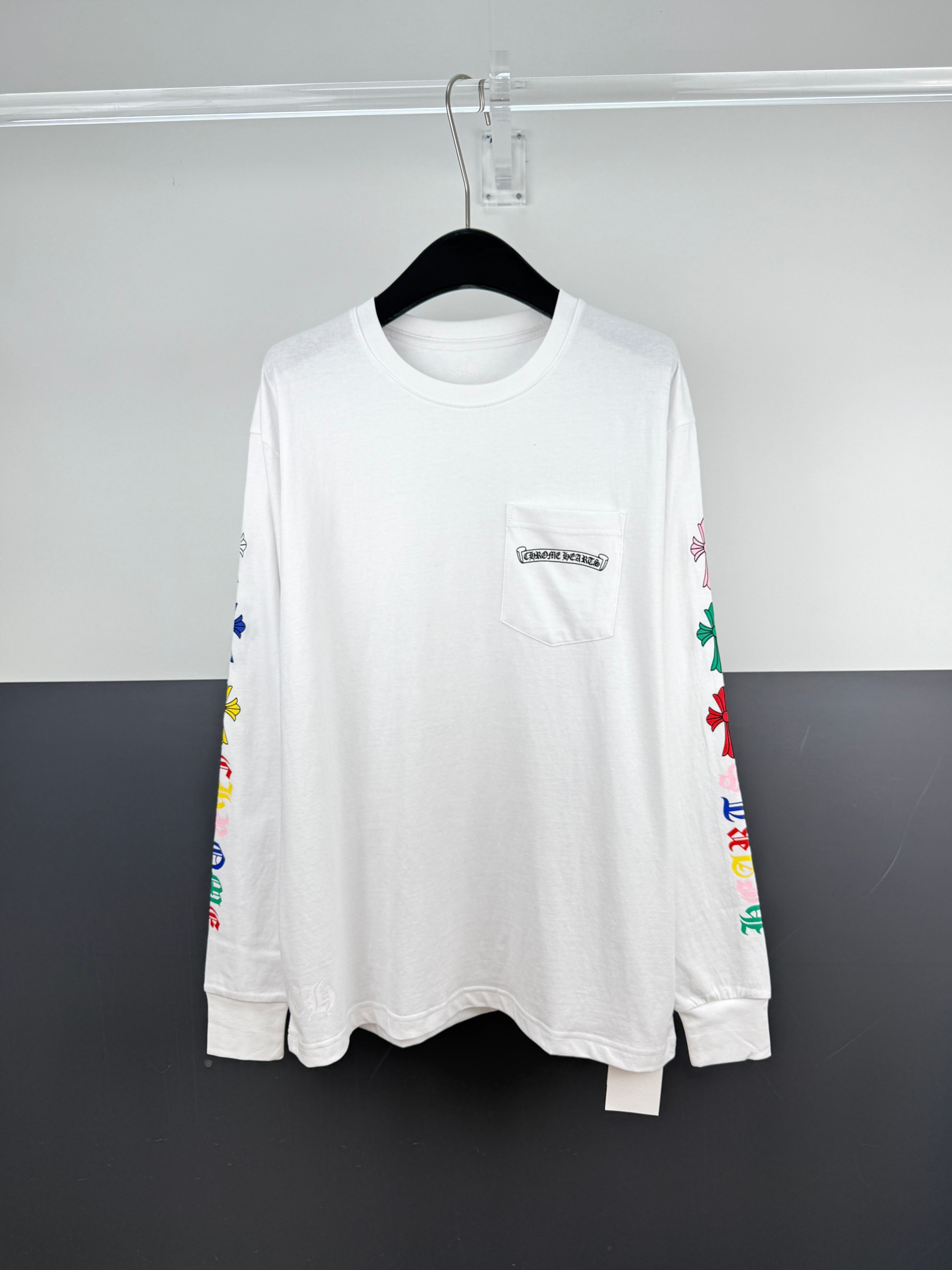 Cheap Chrome Hearts Long-Sleeved T-shirts in 217995, $45 USD- [IB217995] - Replica Chrome Hearts Long-Sleeved T-shirts