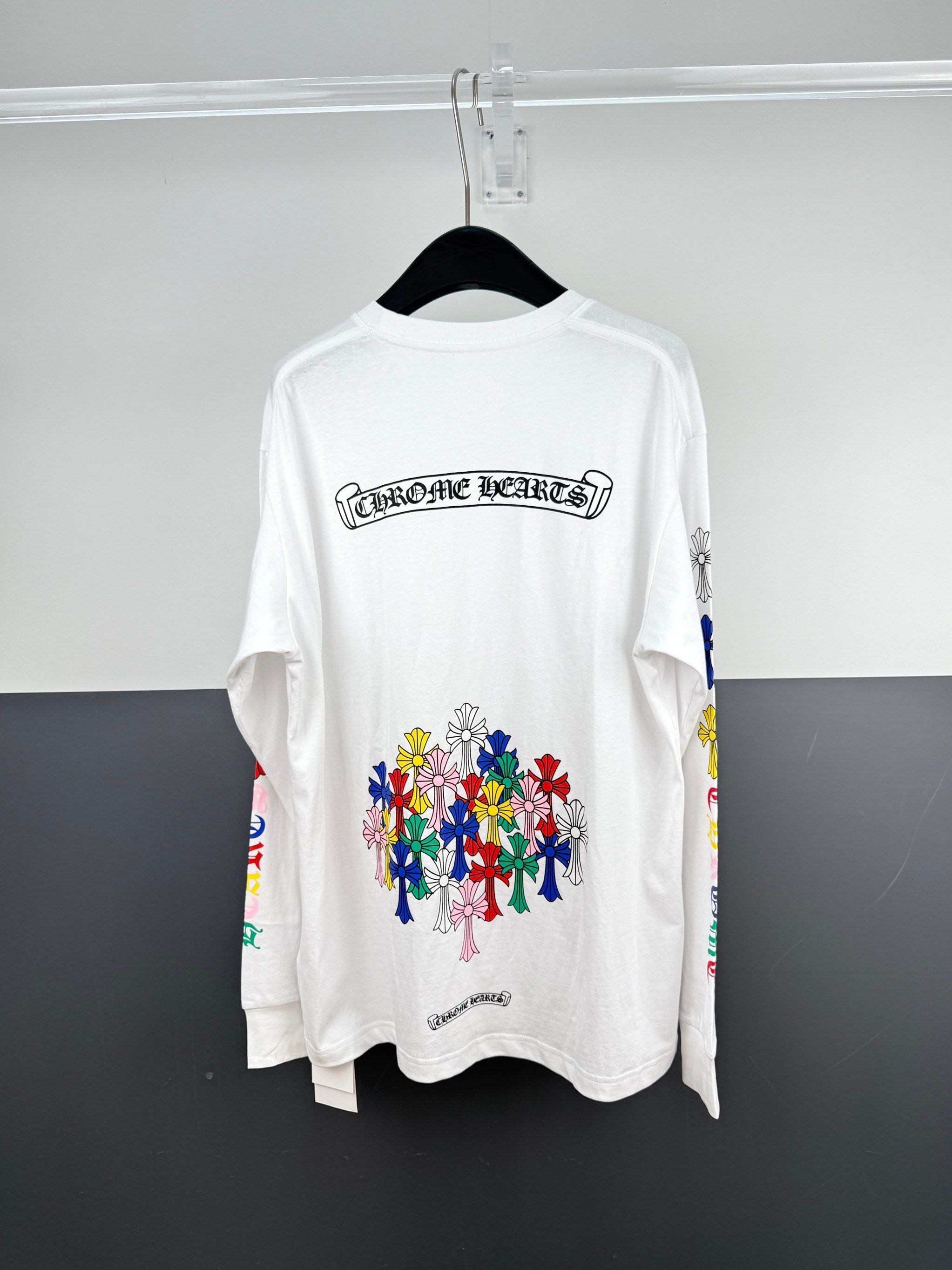 Cheap Chrome Hearts Long-Sleeved T-shirts in 217995, $45 USD- [IB217995] - Replica Chrome Hearts Long-Sleeved T-shirts