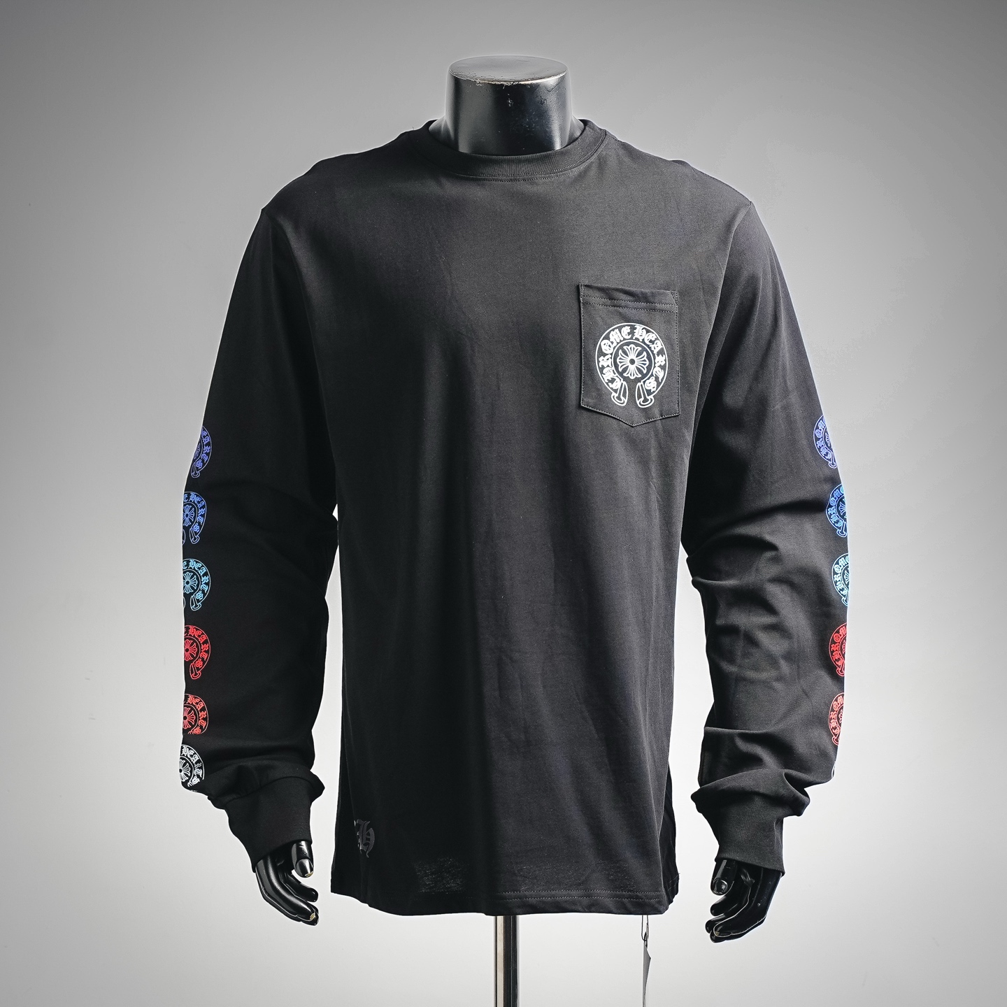 Cheap Chrome Hearts Long-Sleeved T-shirts in 218007, $50 USD- [IB218007] - Replica Chrome Hearts Long-Sleeved T-shirts