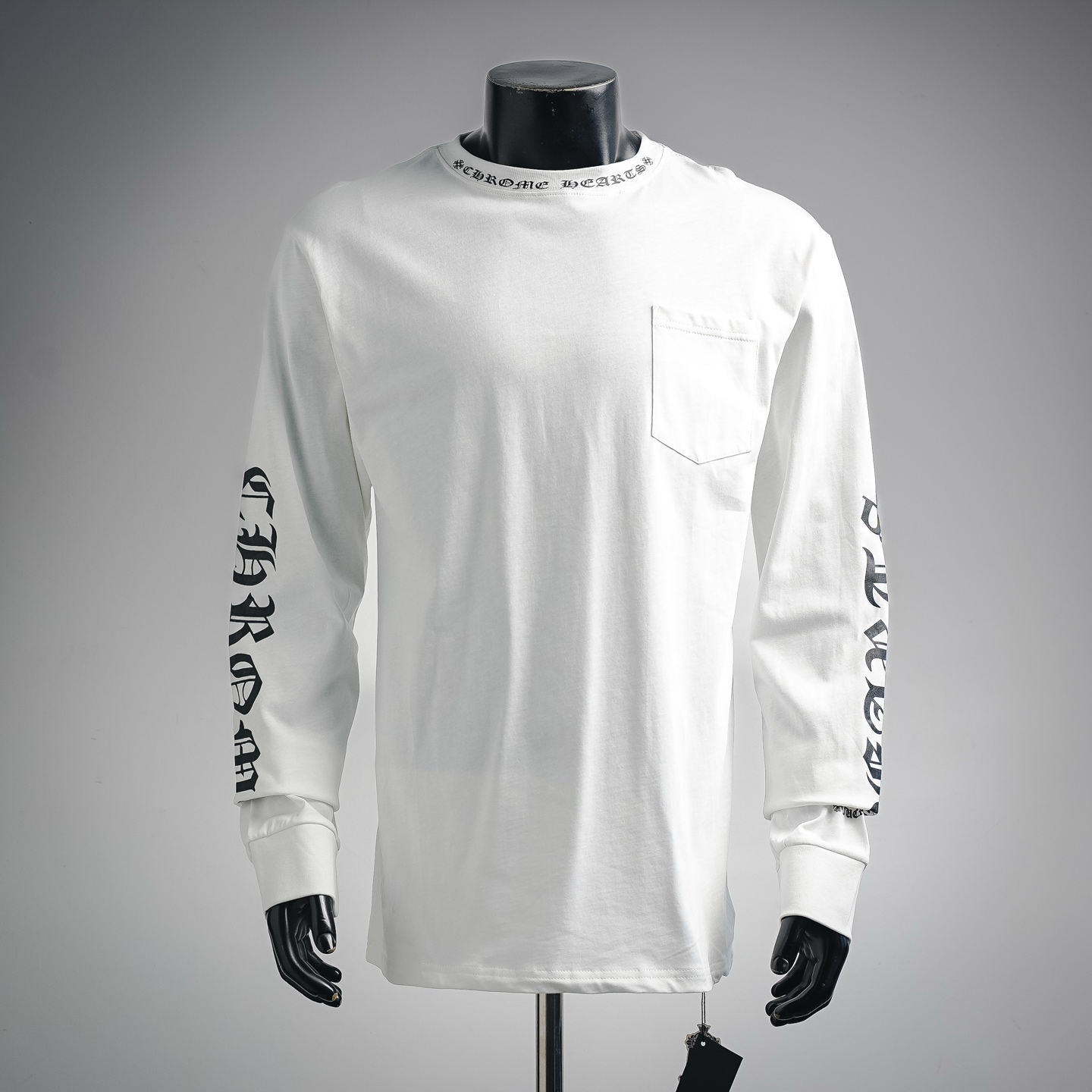 Cheap Chrome Hearts Long-Sleeved T-shirts in 218010, $50 USD- [IB218010] - Replica Chrome Hearts Long-Sleeved T-shirts