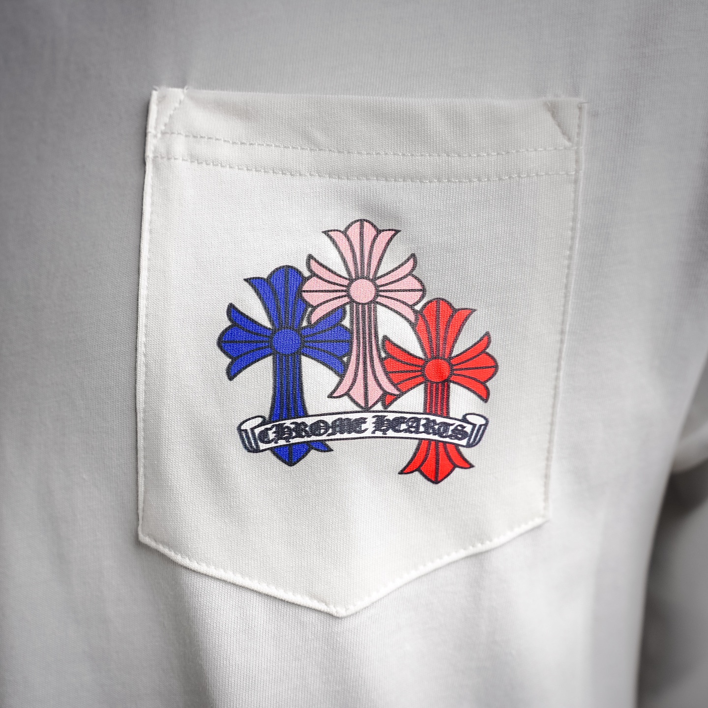 Cheap Chrome Hearts Long-Sleeved T-shirts in 218013, $50 USD- [IB218013] - Replica Chrome Hearts Long-Sleeved T-shirts
