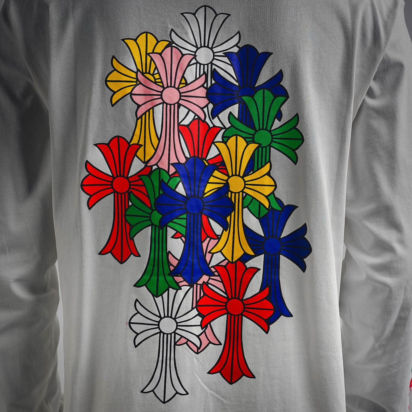 Cheap Chrome Hearts Long-Sleeved T-shirts in 218013, $50 USD- [IB218013] - Replica Chrome Hearts Long-Sleeved T-shirts