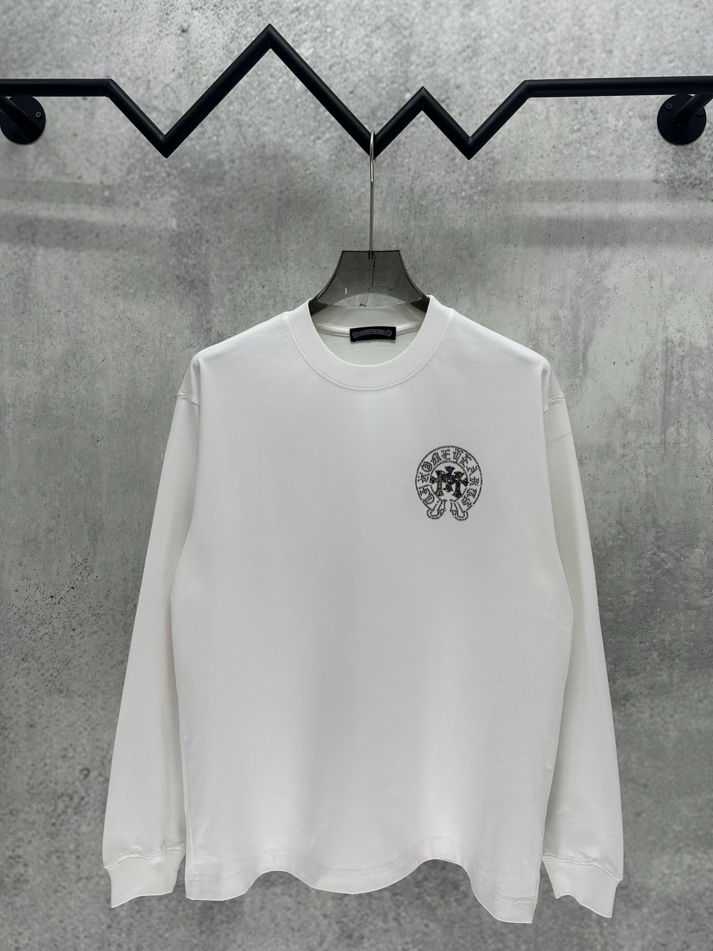 Cheap Chrome Hearts Long-Sleeved T-shirts in 218025, $45 USD- [IB218025] - Replica Chrome Hearts Long-Sleeved T-shirts