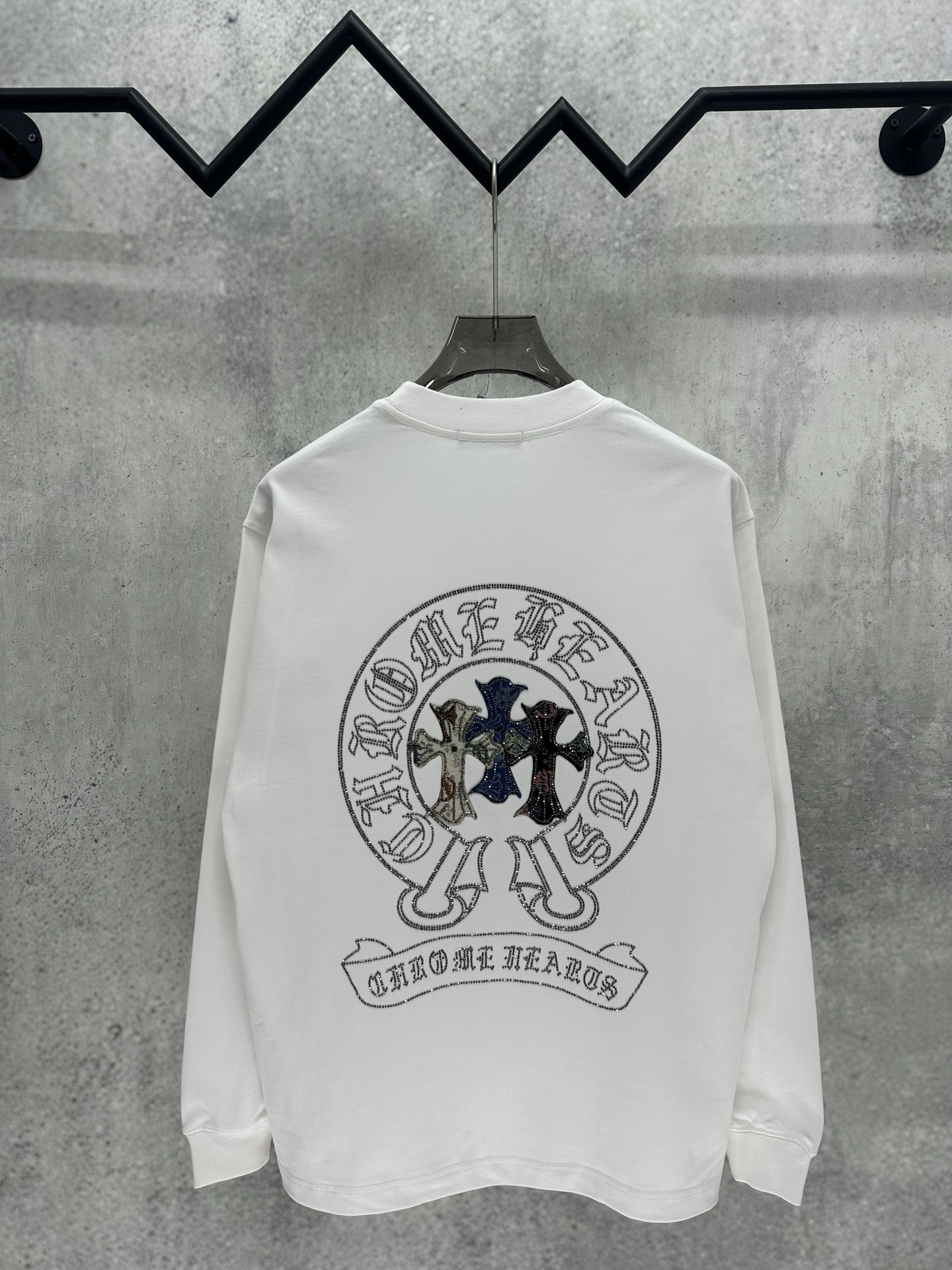 Cheap Chrome Hearts Long-Sleeved T-shirts in 218025, $45 USD- [IB218025] - Replica Chrome Hearts Long-Sleeved T-shirts