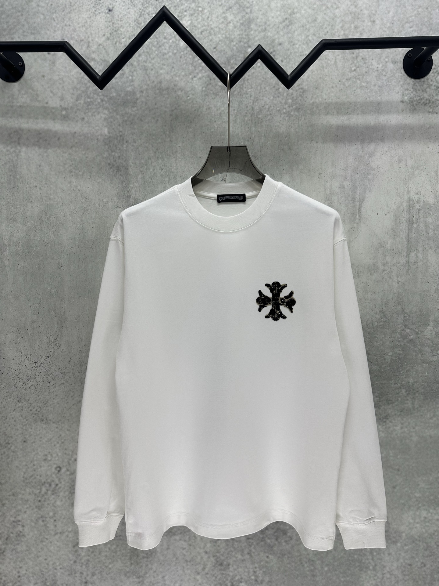 Cheap Chrome Hearts Long-Sleeved T-shirts in 218027, $45 USD- [IB218027] - Replica Chrome Hearts Long-Sleeved T-shirts