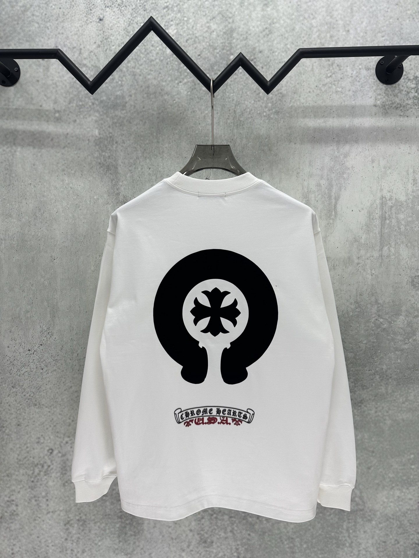 Cheap Chrome Hearts Long-Sleeved T-shirts in 218029, $45 USD- [IB218029] - Replica Chrome Hearts Long-Sleeved T-shirts