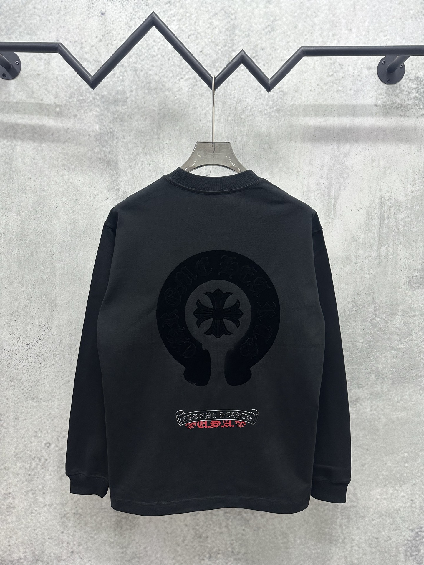 Cheap Chrome Hearts Long-Sleeved T-shirts in 218030, $45 USD- [IB218030] - Replica Chrome Hearts Long-Sleeved T-shirts