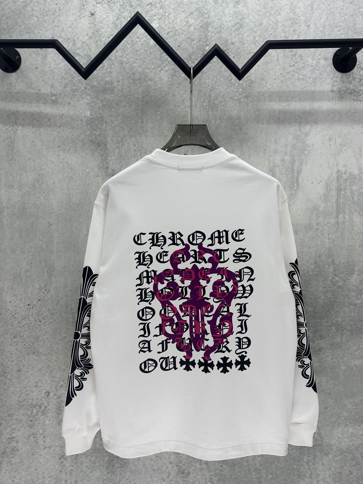 Cheap Chrome Hearts Long-Sleeved T-shirts in 218035, $40 USD- [IB218035] - Replica Chrome Hearts Long-Sleeved T-shirts