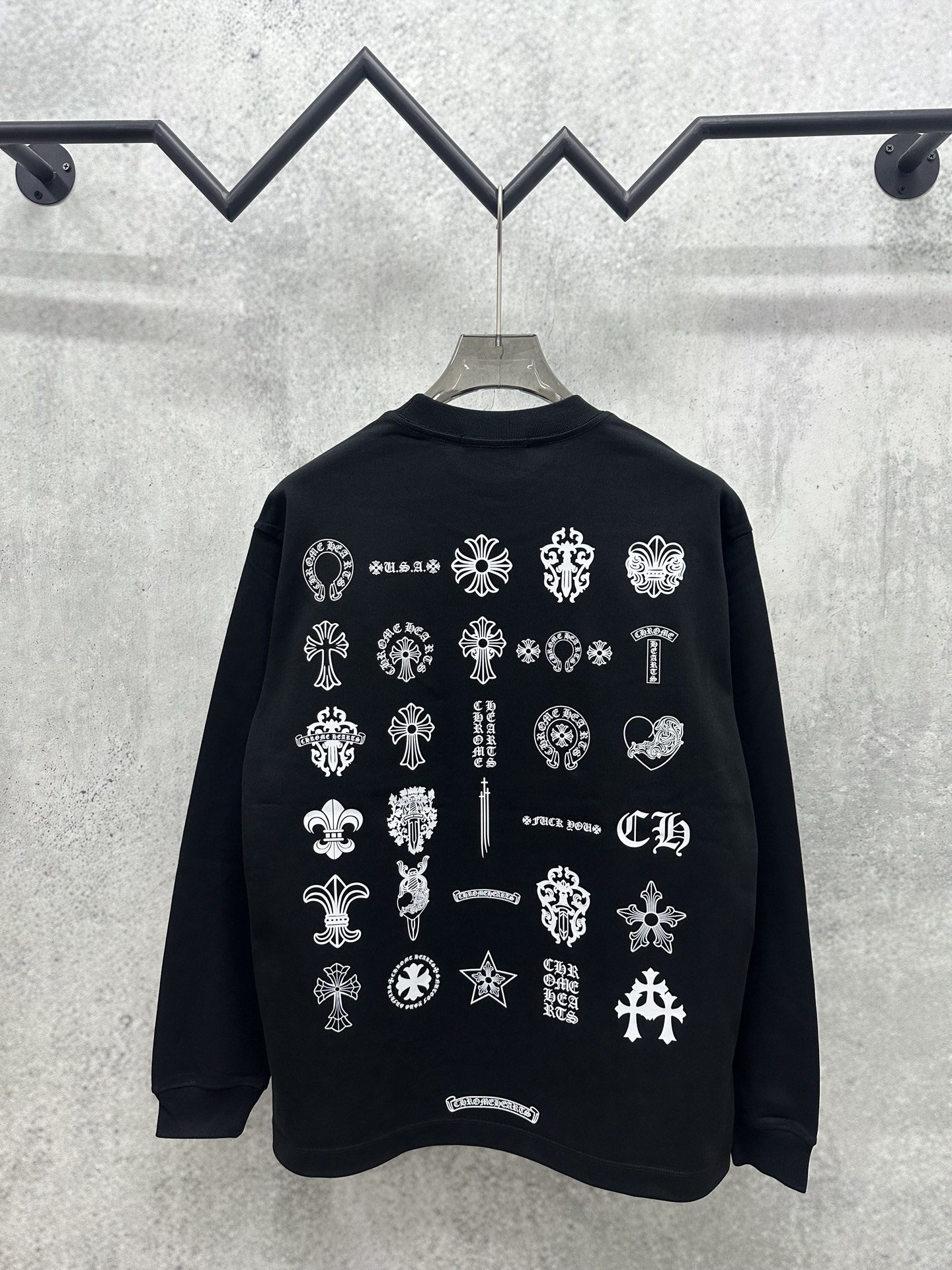 Cheap Chrome Hearts Long-Sleeved T-shirts in 218040, $40 USD- [IB218040] - Replica Chrome Hearts Long-Sleeved T-shirts