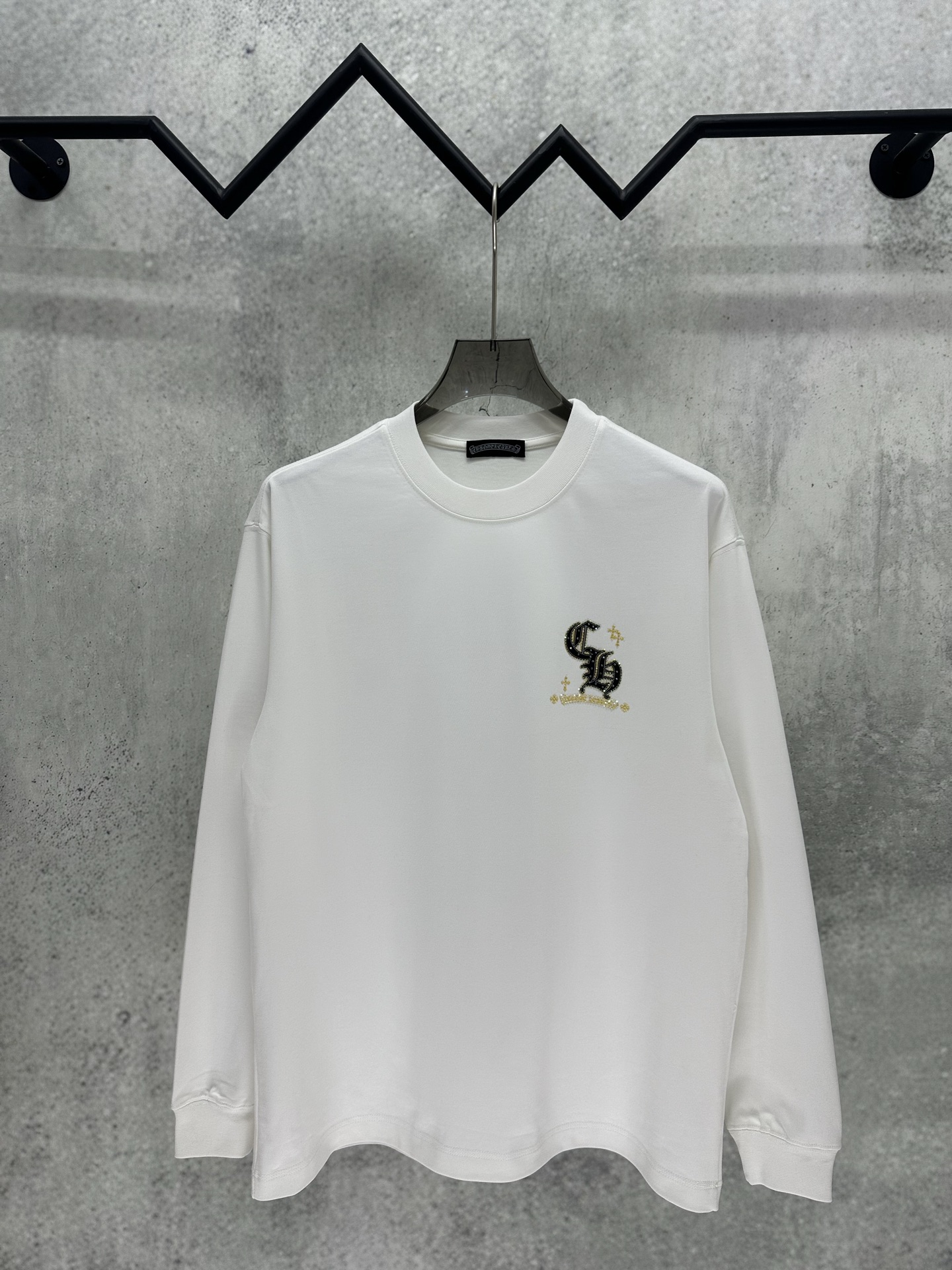 Cheap Chrome Hearts Long-Sleeved T-shirts in 218047, $40 USD- [IB218047] - Replica Chrome Hearts Long-Sleeved T-shirts