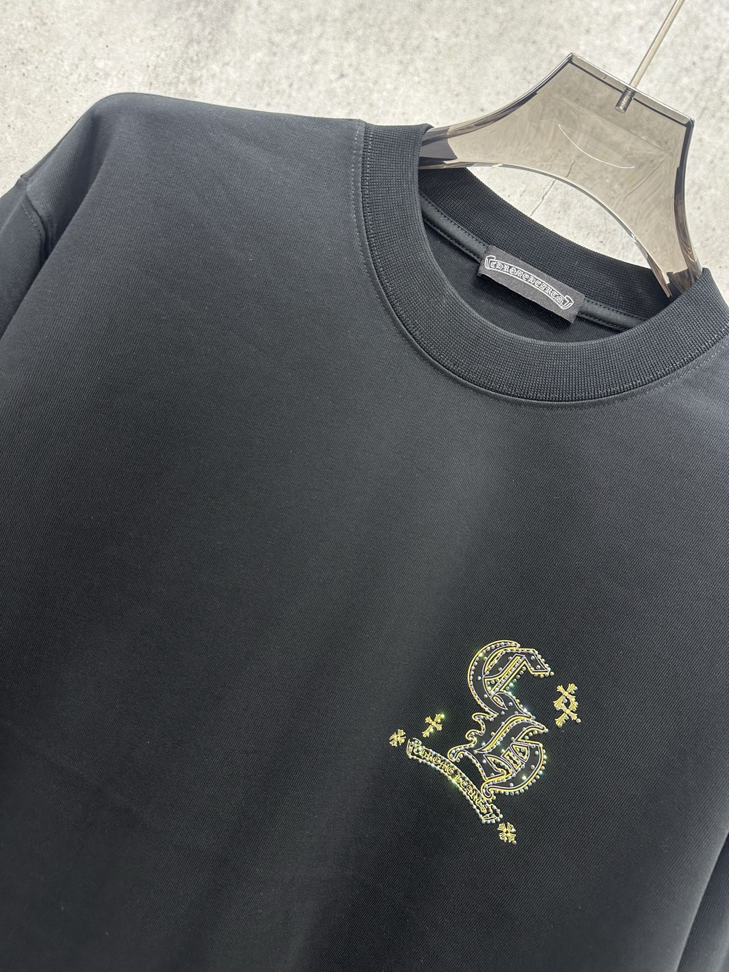 Cheap Chrome Hearts Long-Sleeved T-shirts in 218048, $40 USD- [IB218048] - Replica Chrome Hearts Long-Sleeved T-shirts