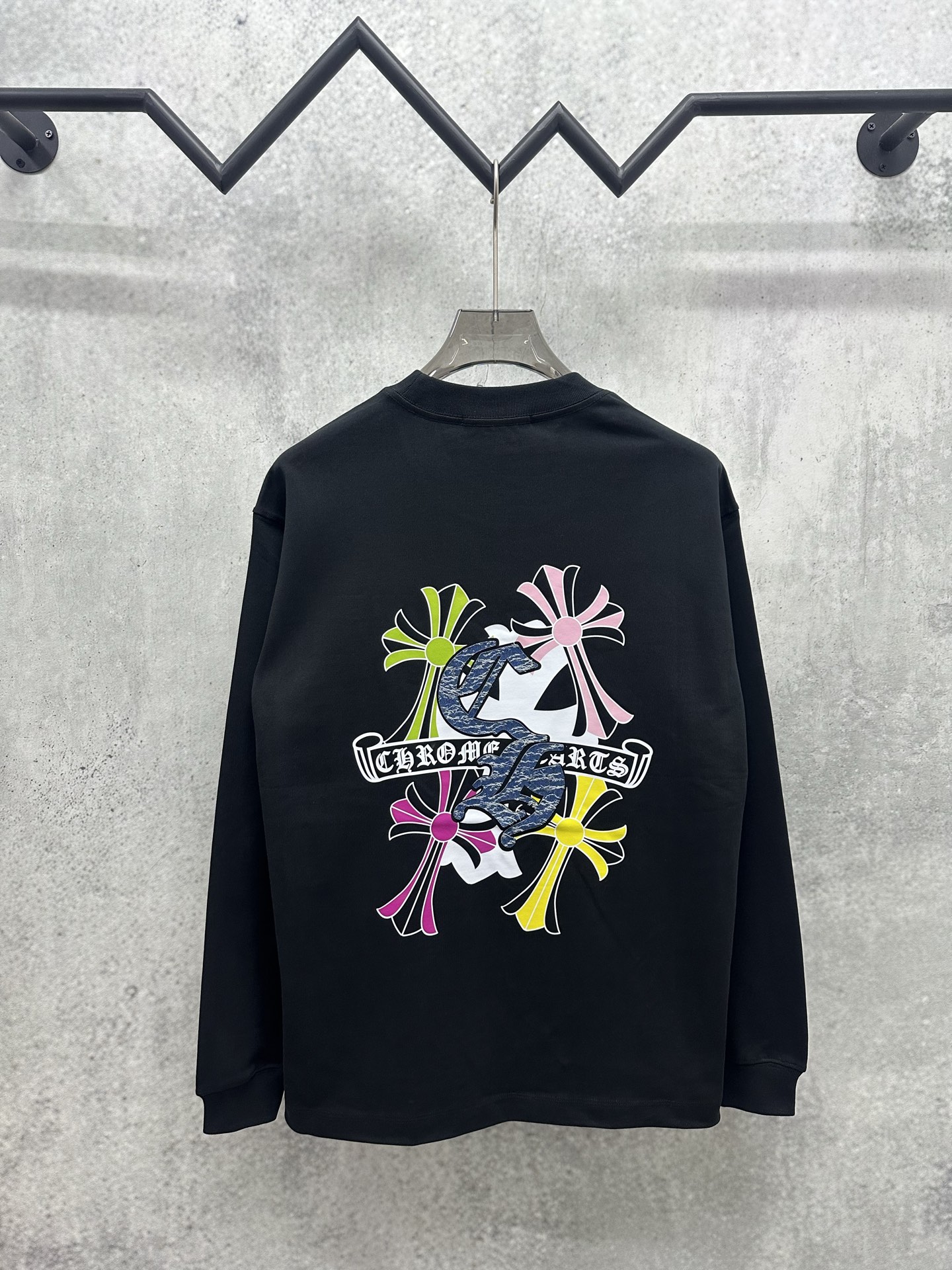 Cheap Chrome Hearts Long-Sleeved T-shirts in 218055, $40 USD- [IB218055] - Replica Chrome Hearts Long-Sleeved T-shirts