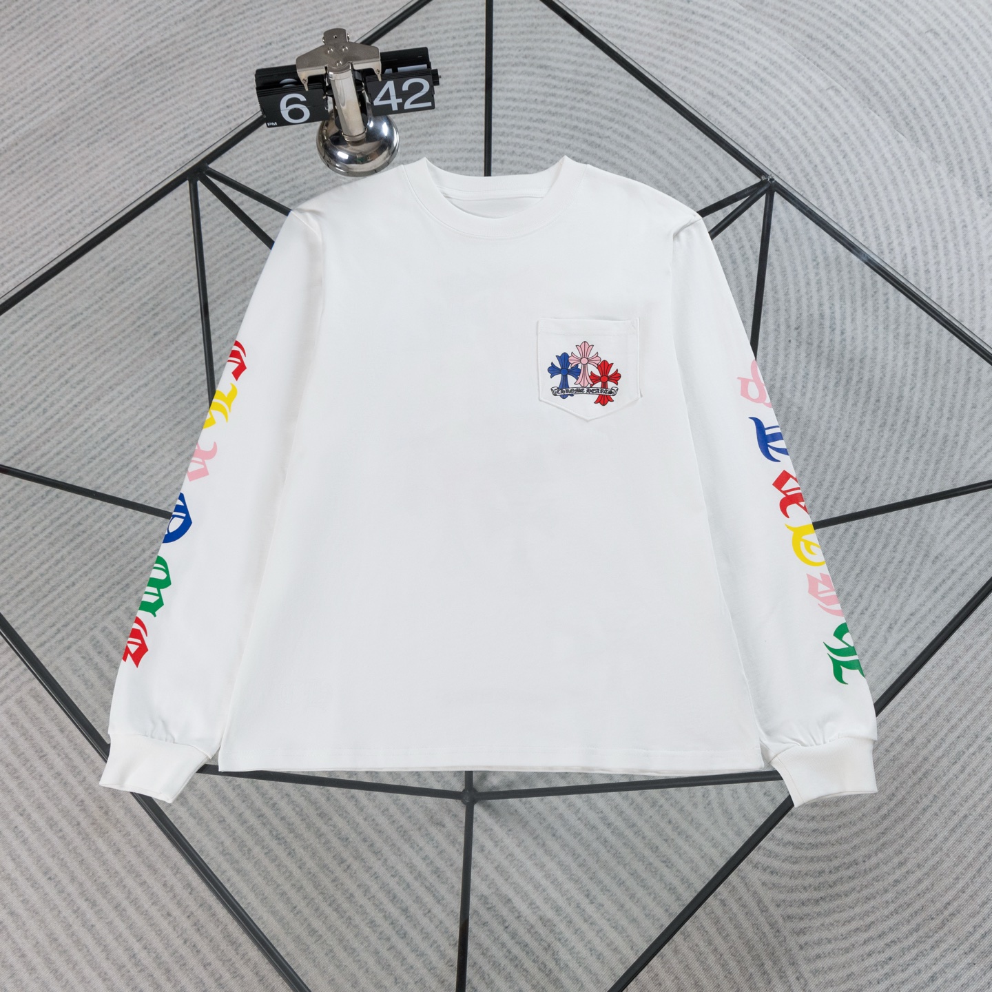 Cheap Chrome Hearts Long-Sleeved T-shirts in 218059, $35 USD- [IB218059] - Replica Chrome Hearts Long-Sleeved T-shirts