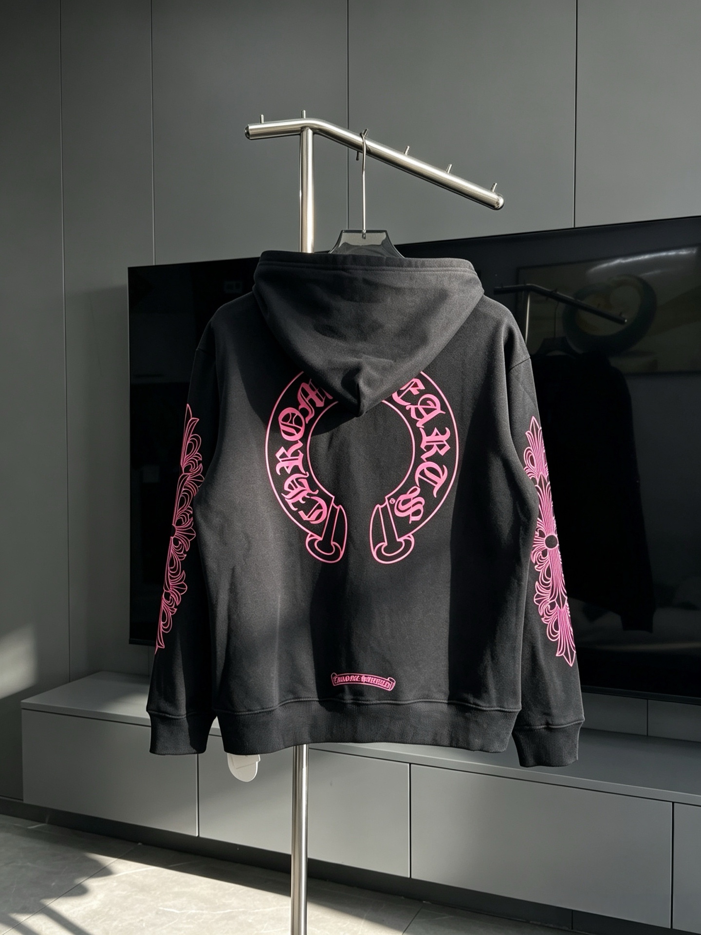 Cheap Chrome hearts Hoody in 218063, $60 USD- [IB218063] - Replica Chrome hearts Hoody