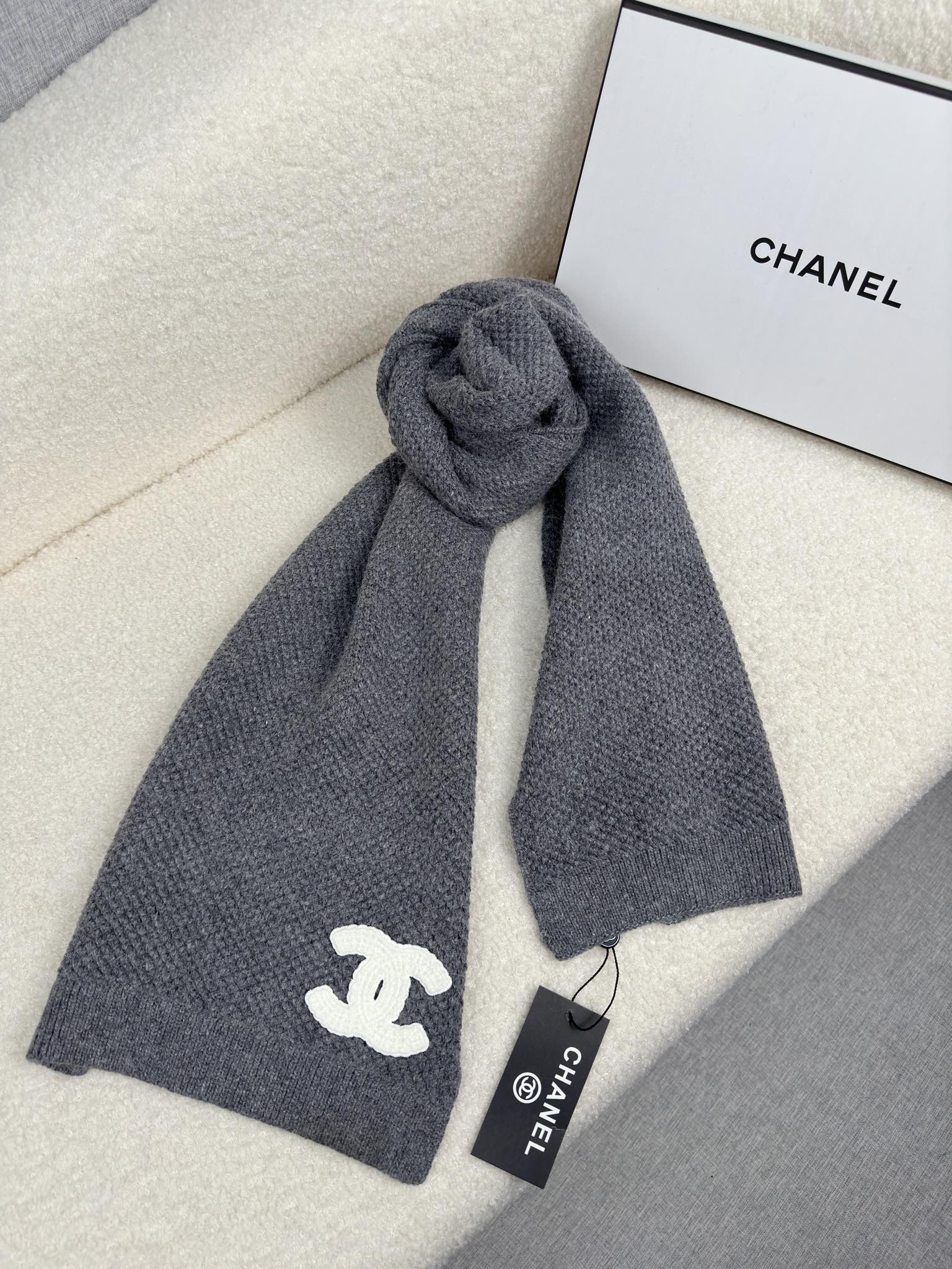 Cheap Chanel Scarf in 218104, $50 USD- [IB218104] - Replica Chanel Scarf