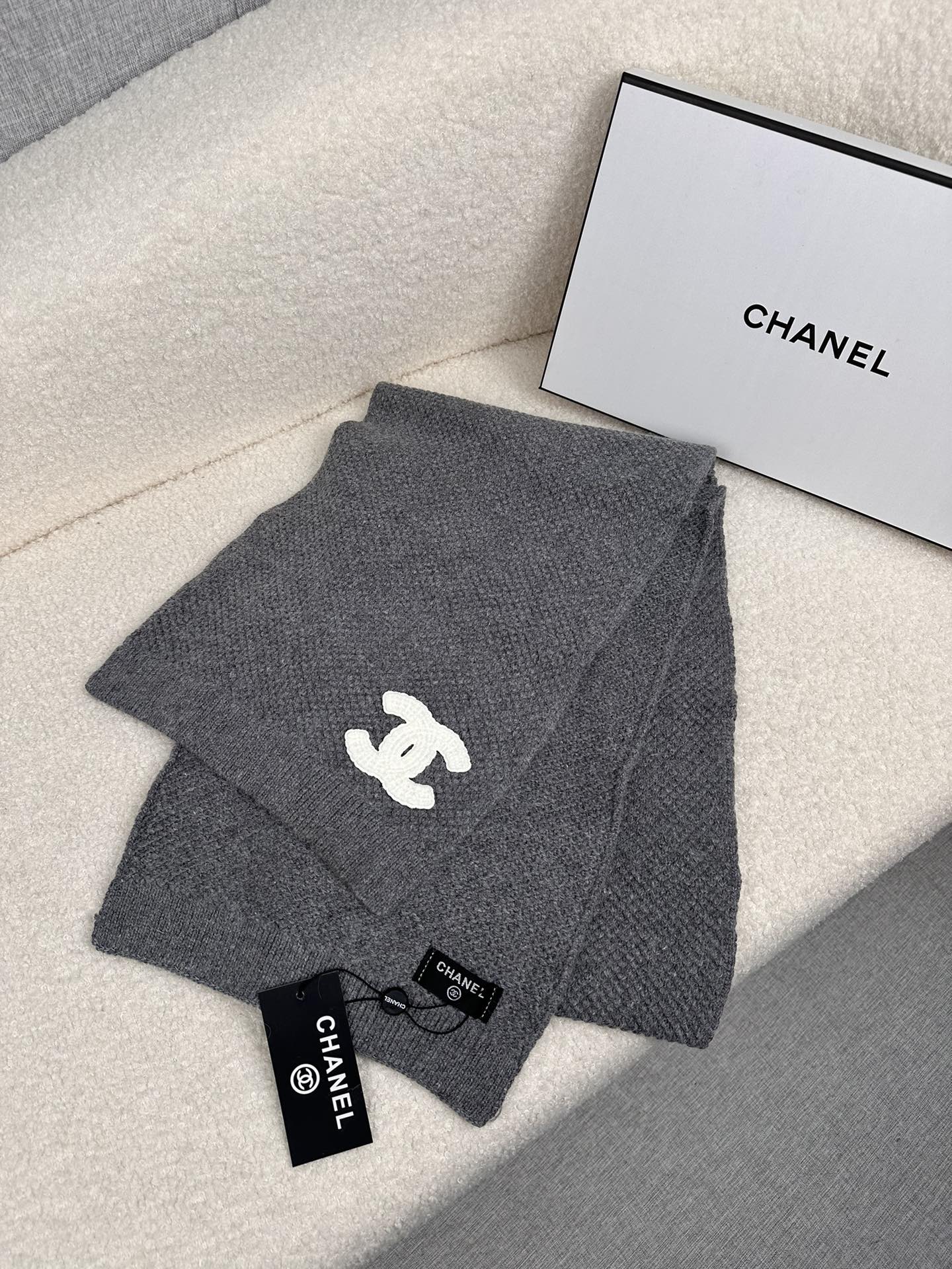 Cheap Chanel Scarf in 218104, $50 USD- [IB218104] - Replica Chanel Scarf