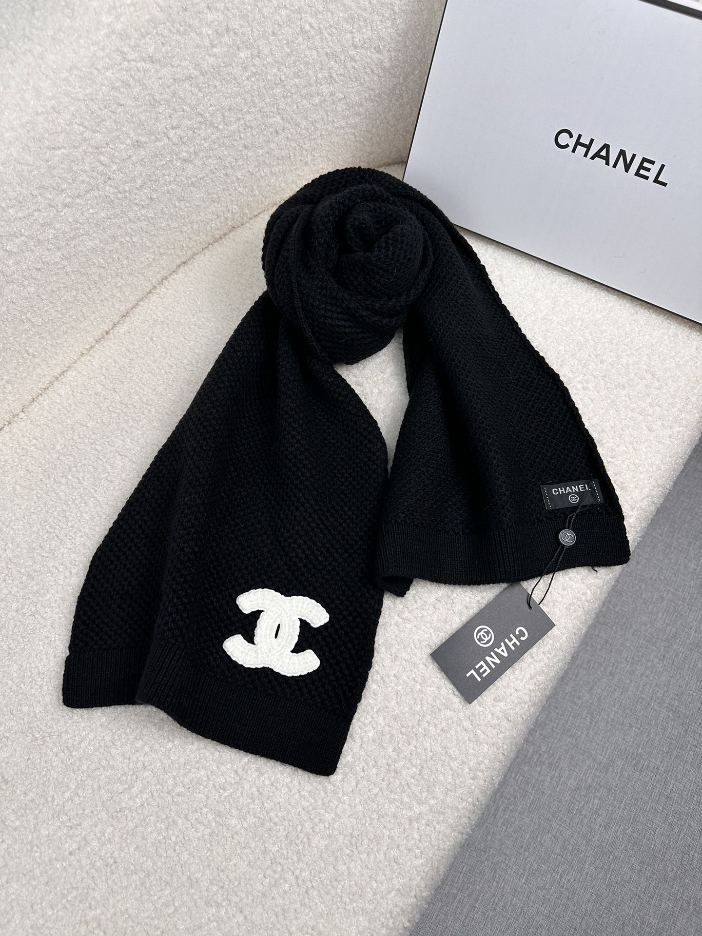 Cheap Chanel Scarf in 218106, $50 USD- [IB218106] - Replica Chanel Scarf