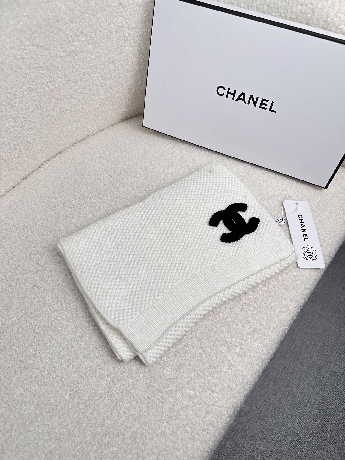 Cheap Chanel Scarf in 218107, $50 USD- [IB218107] - Replica Chanel Scarf