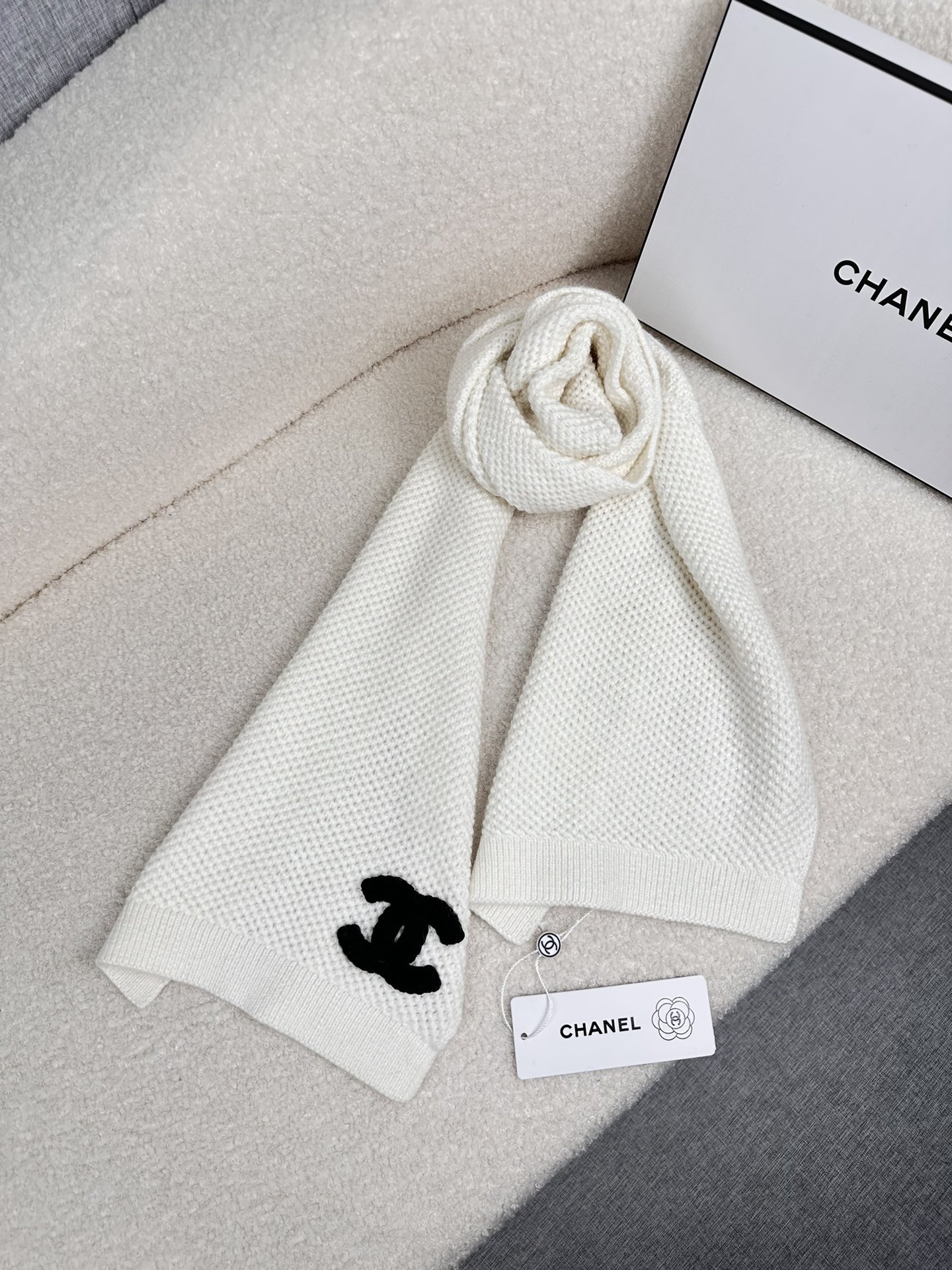 Cheap Chanel Scarf in 218107, $50 USD- [IB218107] - Replica Chanel Scarf