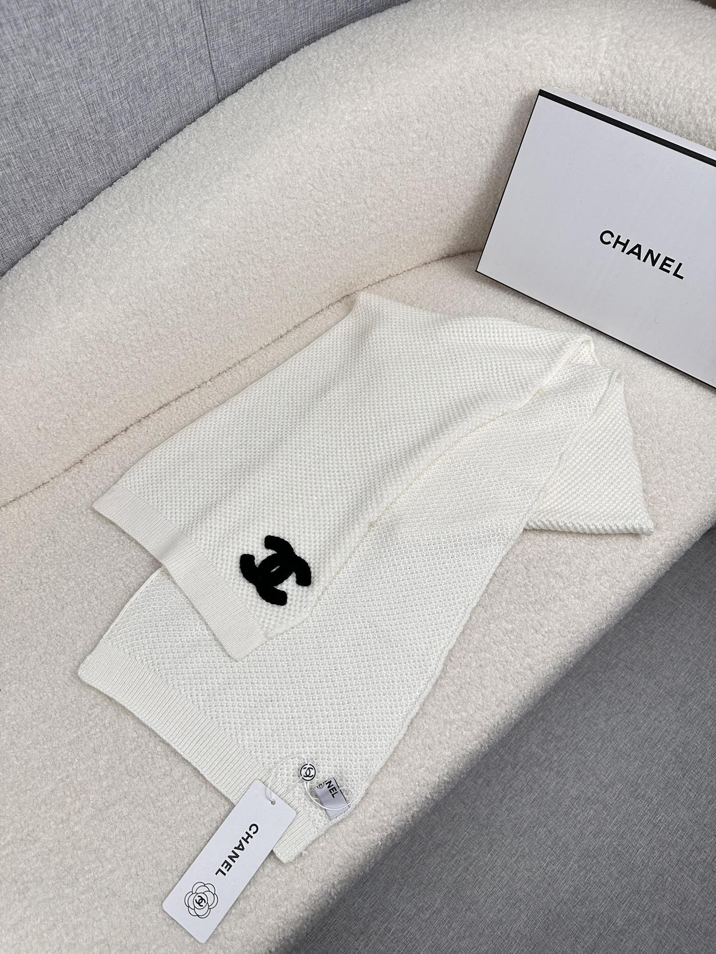 Cheap Chanel Scarf in 218107, $50 USD- [IB218107] - Replica Chanel Scarf