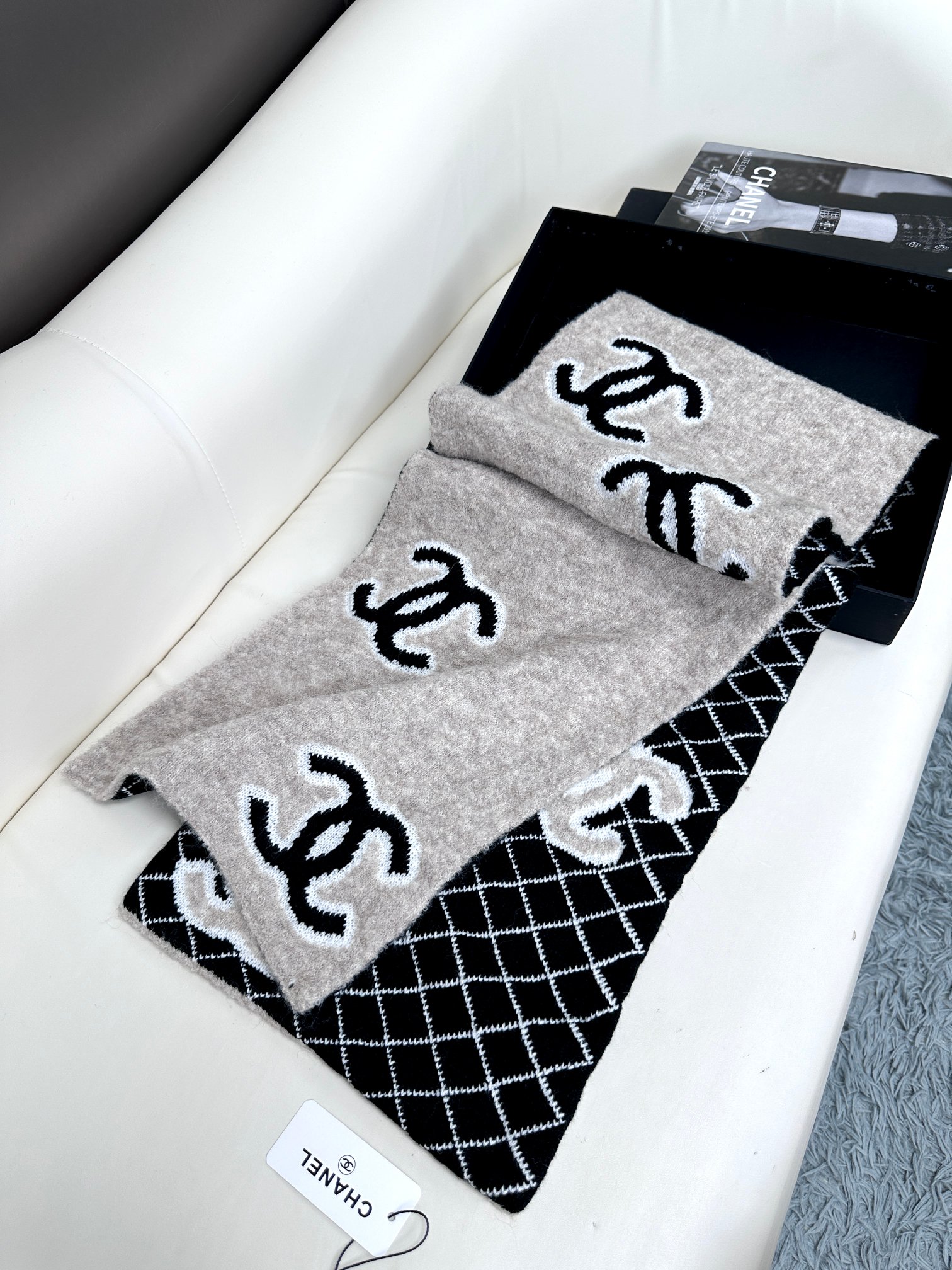 Cheap Chanel Scarf in 218108, $50 USD- [IB218108] - Replica Chanel Scarf