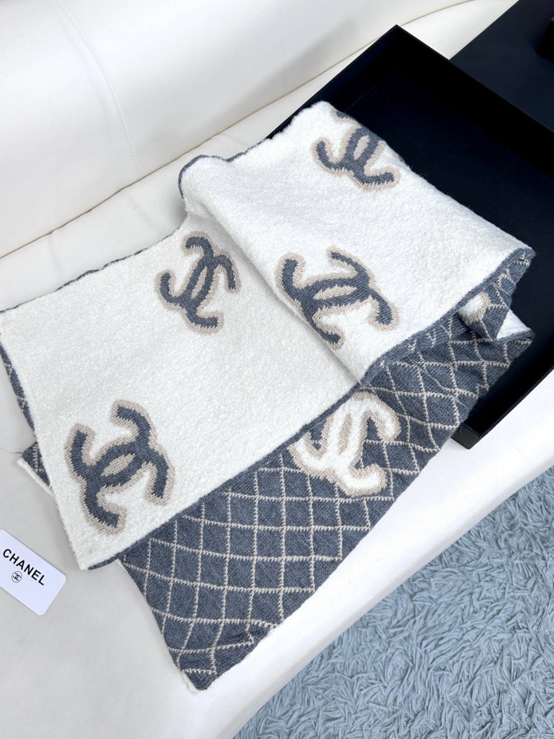 Cheap Chanel Scarf in 218109, $50 USD- [IB218109] - Replica Chanel Scarf