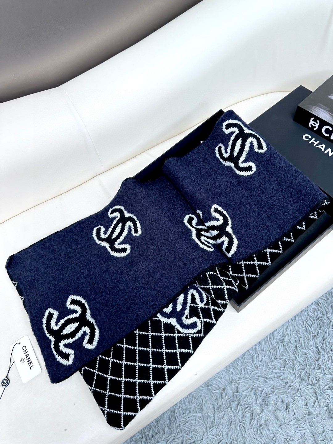 Cheap Chanel Scarf in 218110, $50 USD- [IB218110] - Replica Chanel Scarf