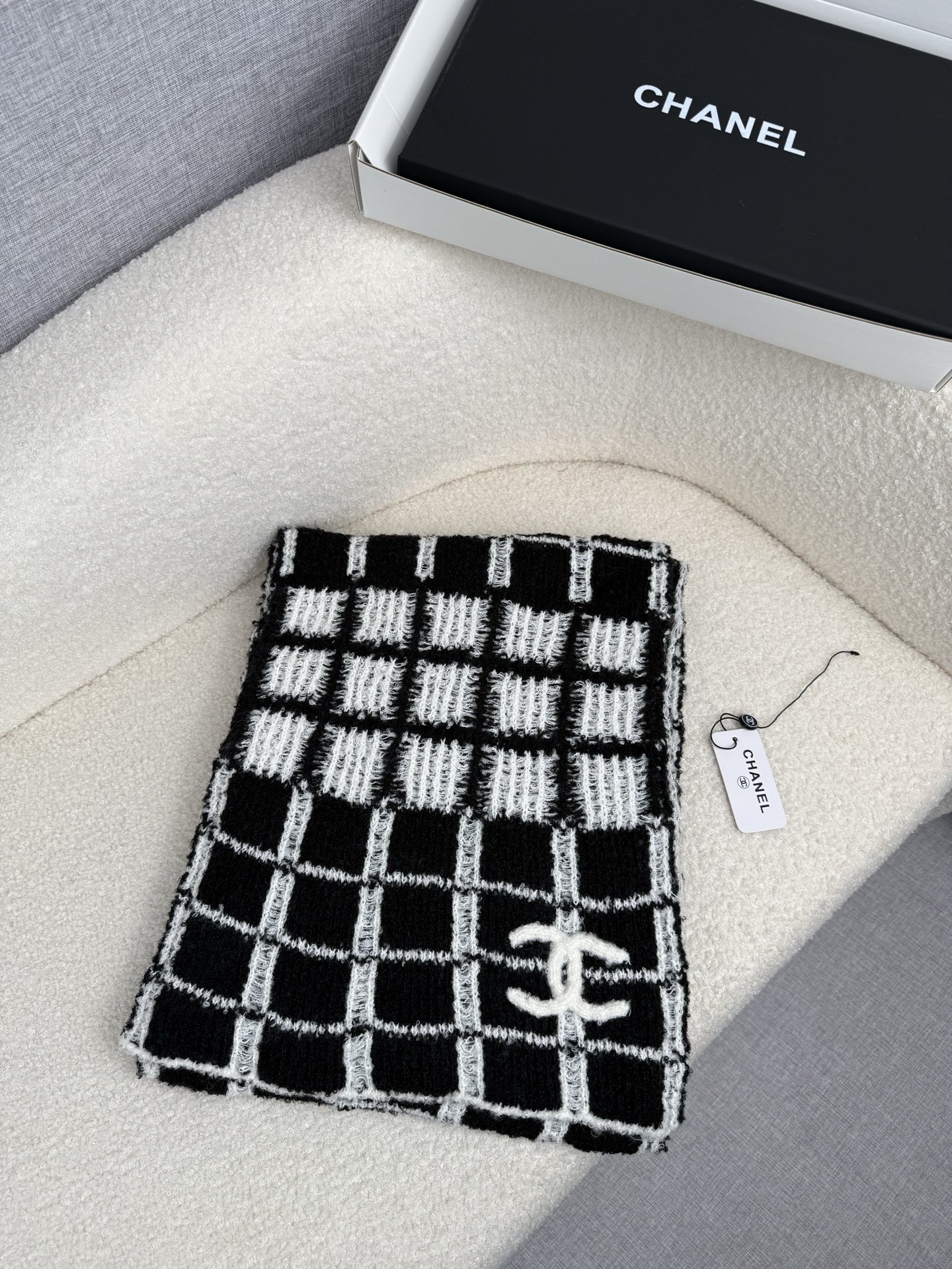 Cheap Chanel Scarf in 218117, $55 USD- [IB218117] - Replica Chanel Scarf