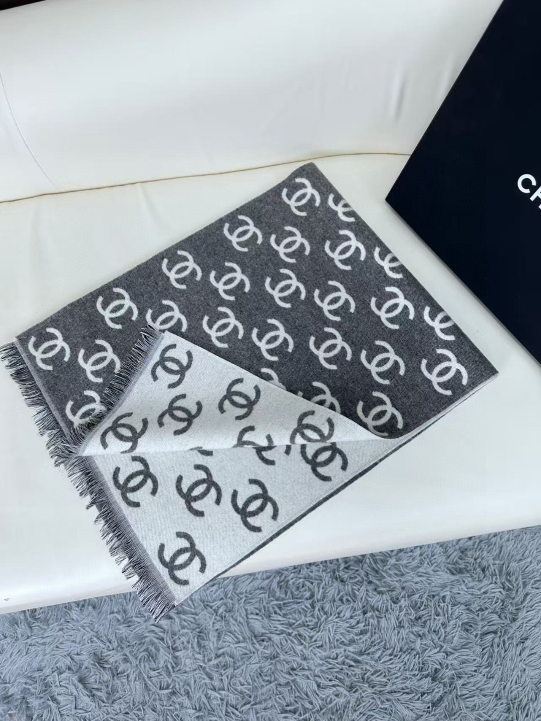 Cheap Chanel Scarf in 218122, $55 USD- [IB218122] - Replica Chanel Scarf