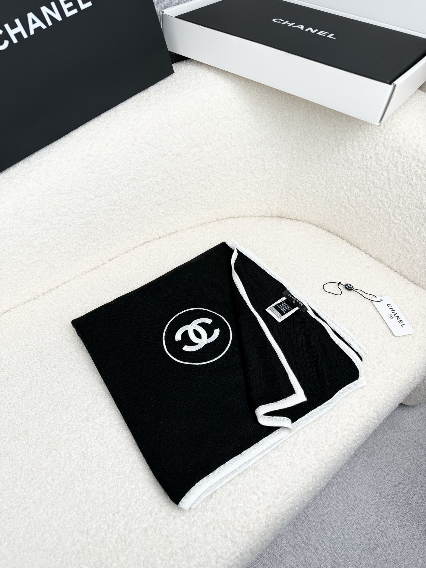 Cheap Chanel Scarf in 218126, $55 USD- [IB218126] - Replica Chanel Scarf
