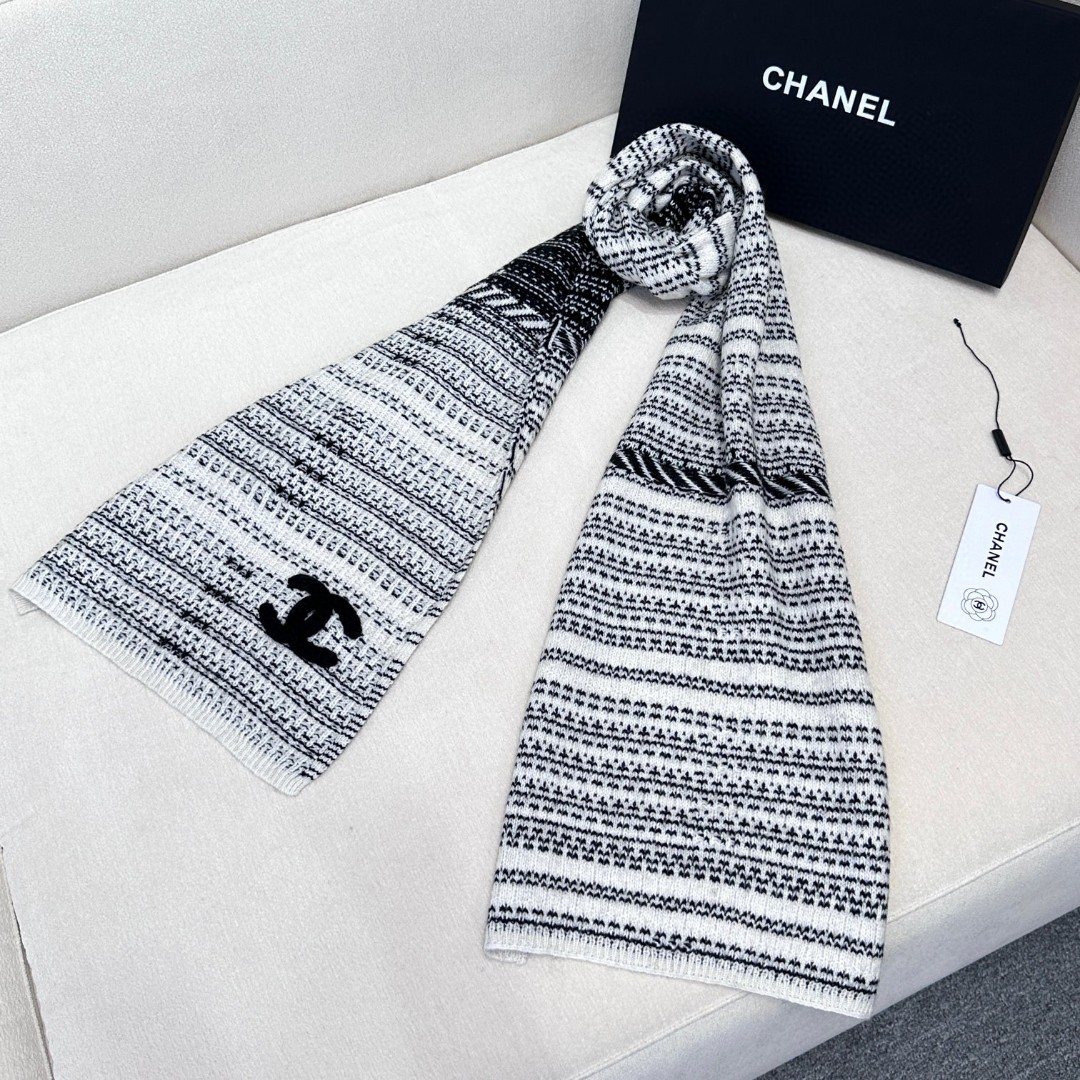 Cheap Chanel Scarf in 218131, $55 USD- [IB218131] - Replica Chanel Scarf
